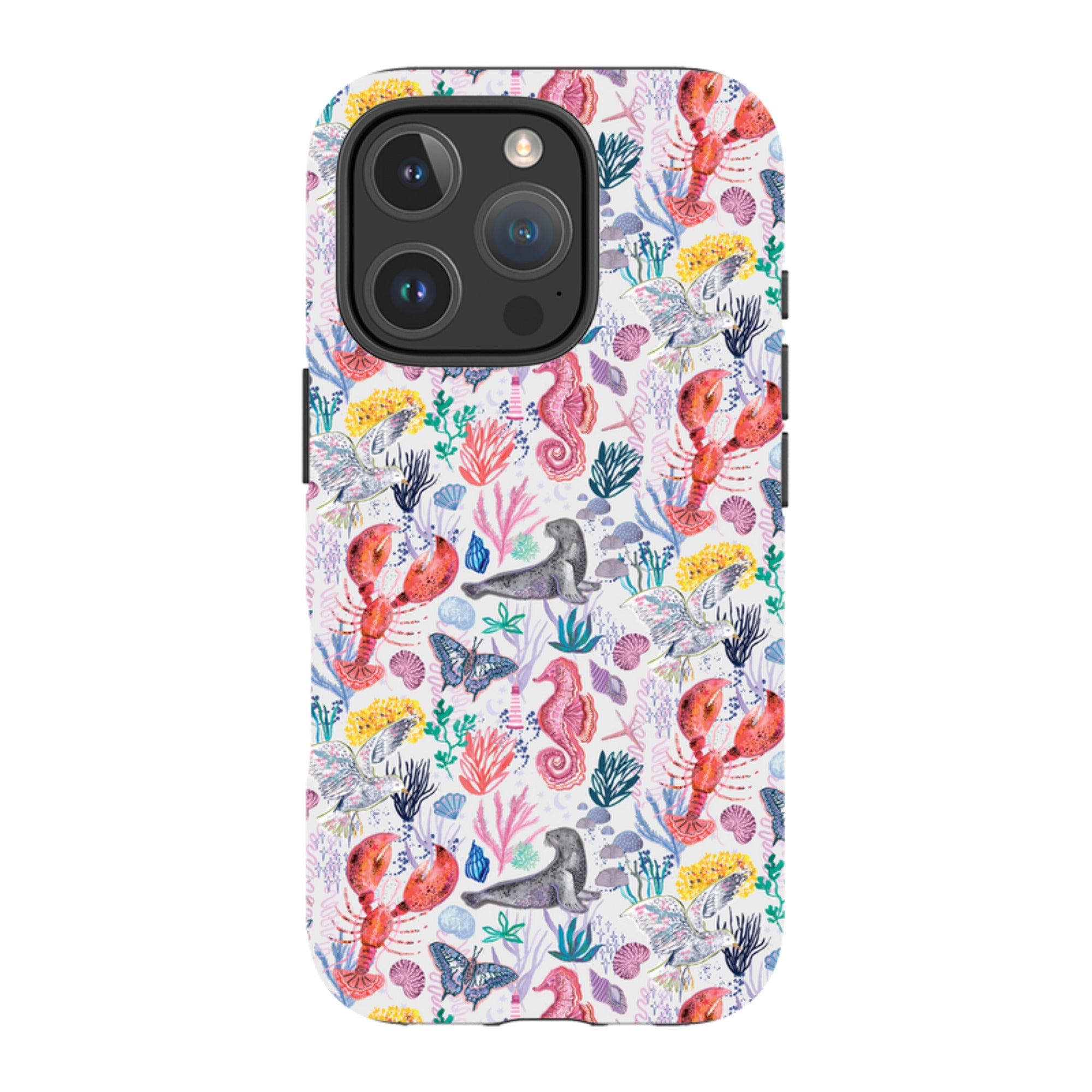 iPhone Case - Coastline Pattern-D By Emma Frances Grant