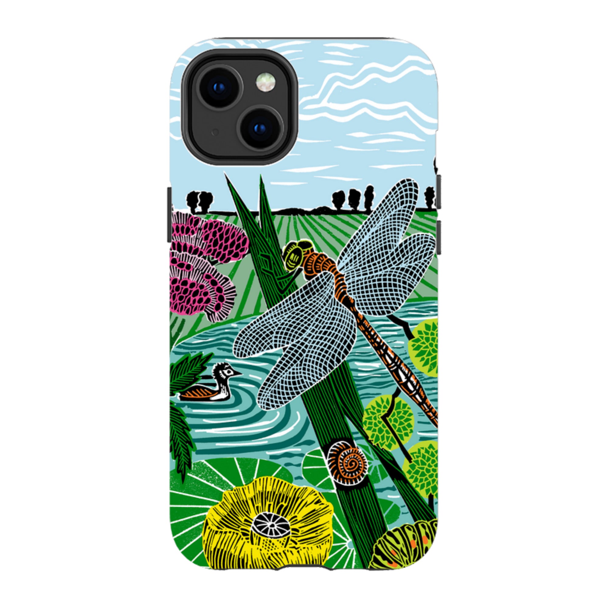 iPhone Tough Case - Pond By Kate Heiss