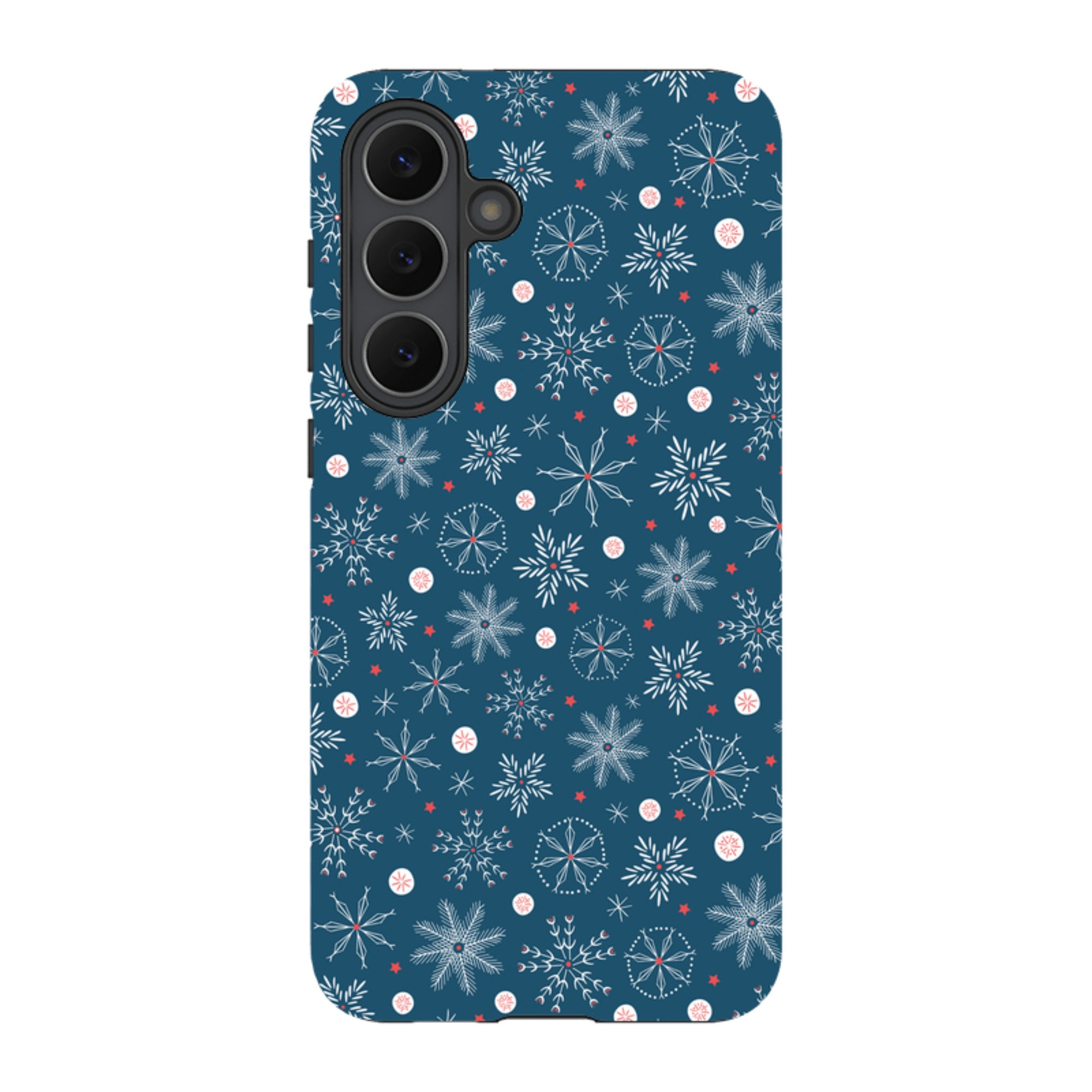 Samsung Tough Case - Christmas Snowflakes By Ali Brookes