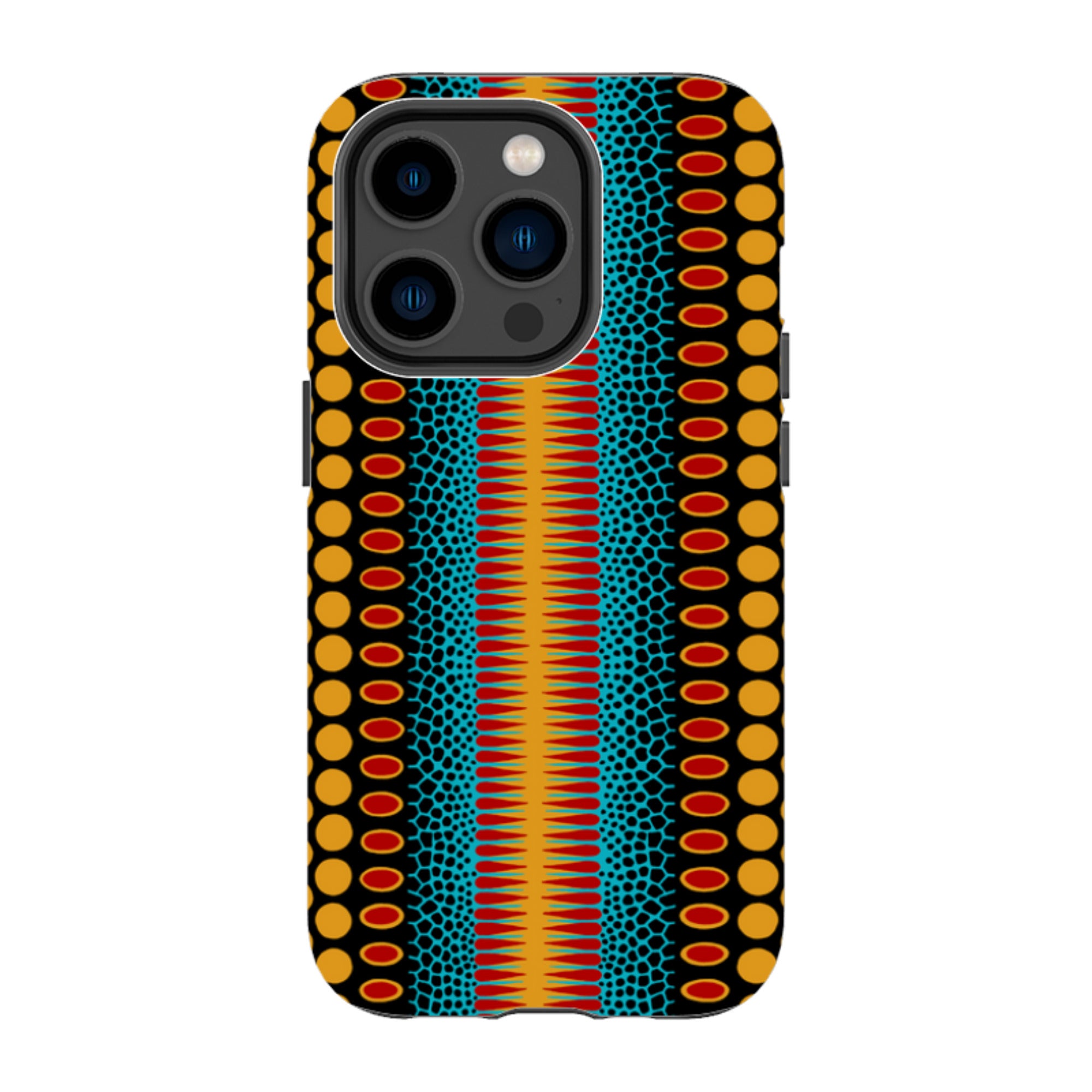 iPhone Tough Case - Tropical  Spot Vertical By Cressida Bell