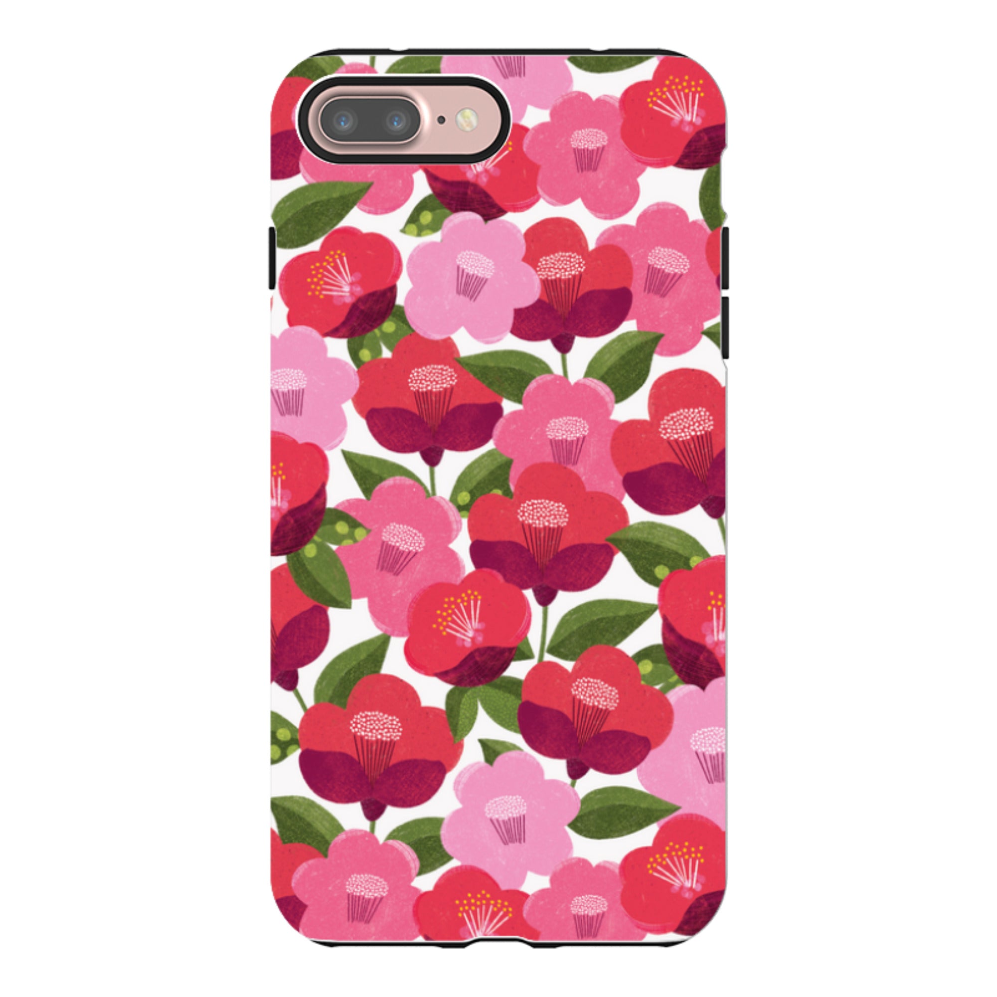 iPhone Tough Case - Camellia I By Ali Brookes