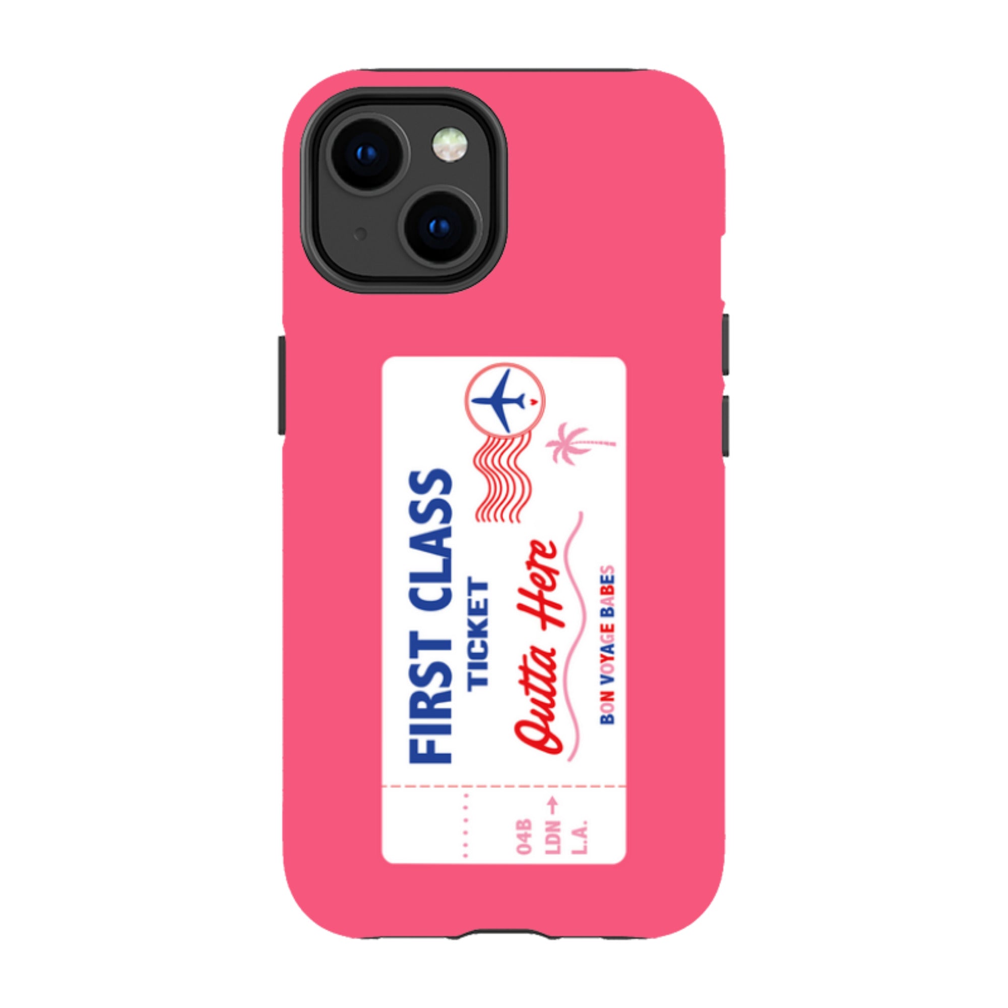 iPhone Tough Case - First Class Peach