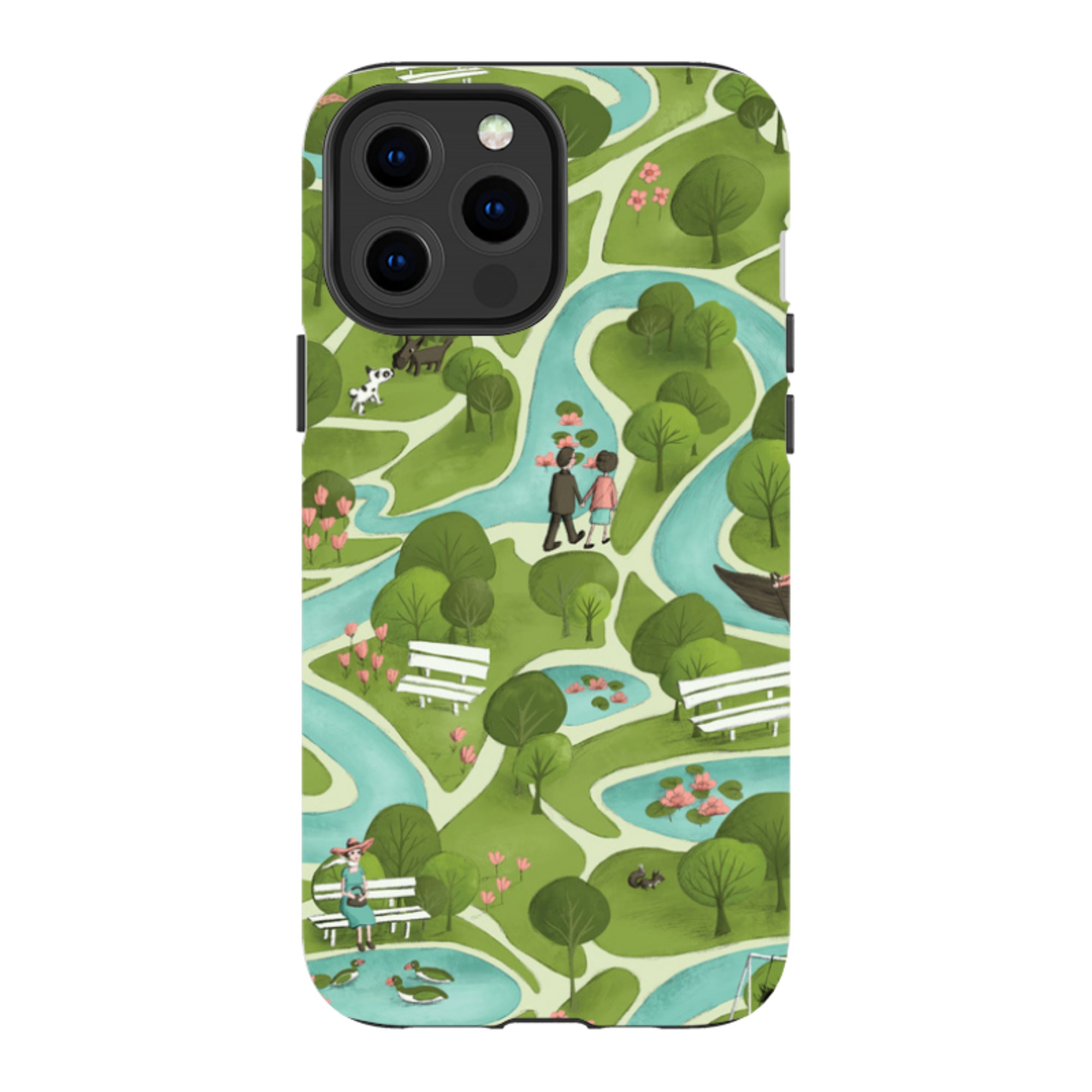 iPhone Tough Case - In the Park By Maja Lindberg