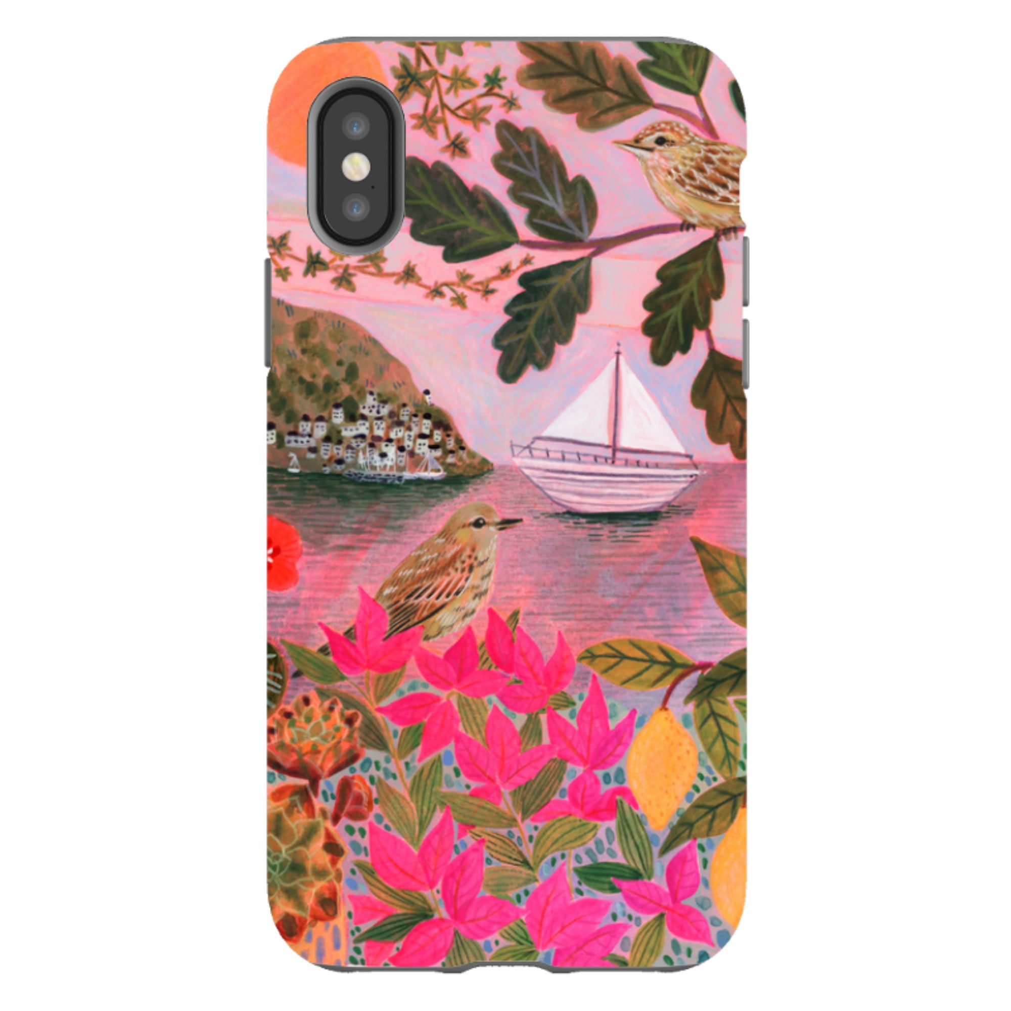 iPhone Tough Case - Mediterranean Holiday By Lee Foster Wilson