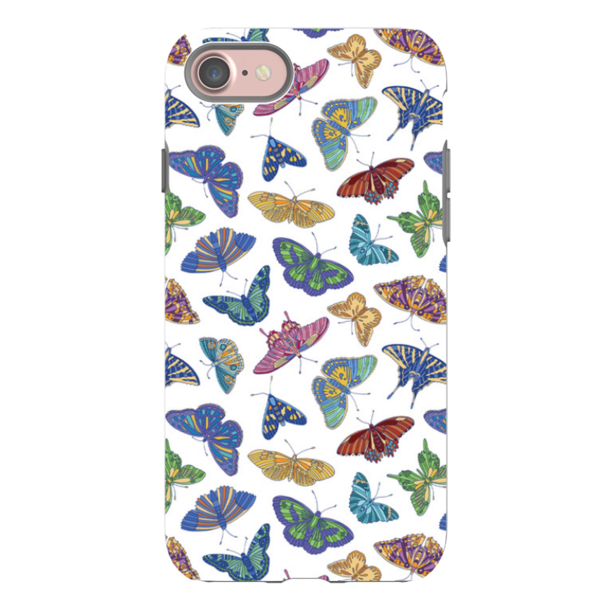 iPhone Tough Case - Butterflies By Natalie Pedetti Prack