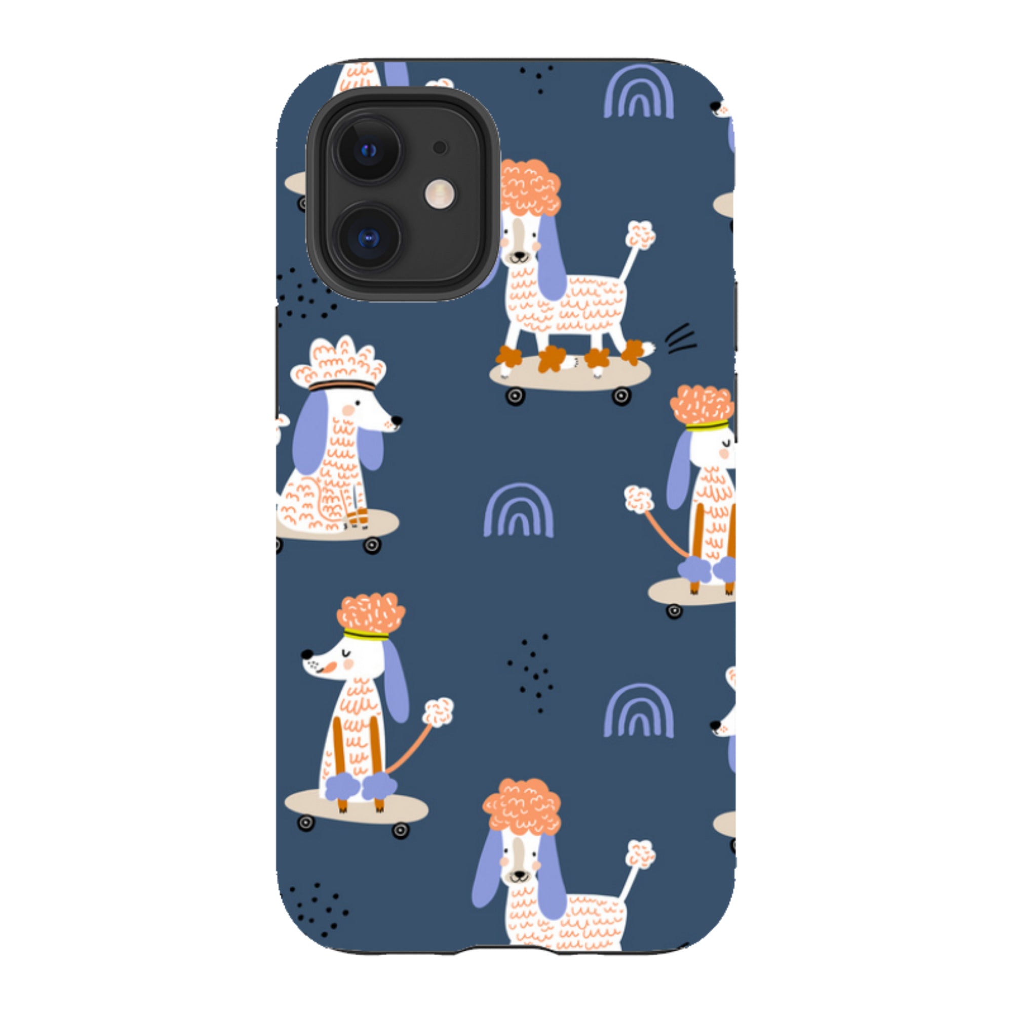 iPhone Tough Case - Skater Dogs