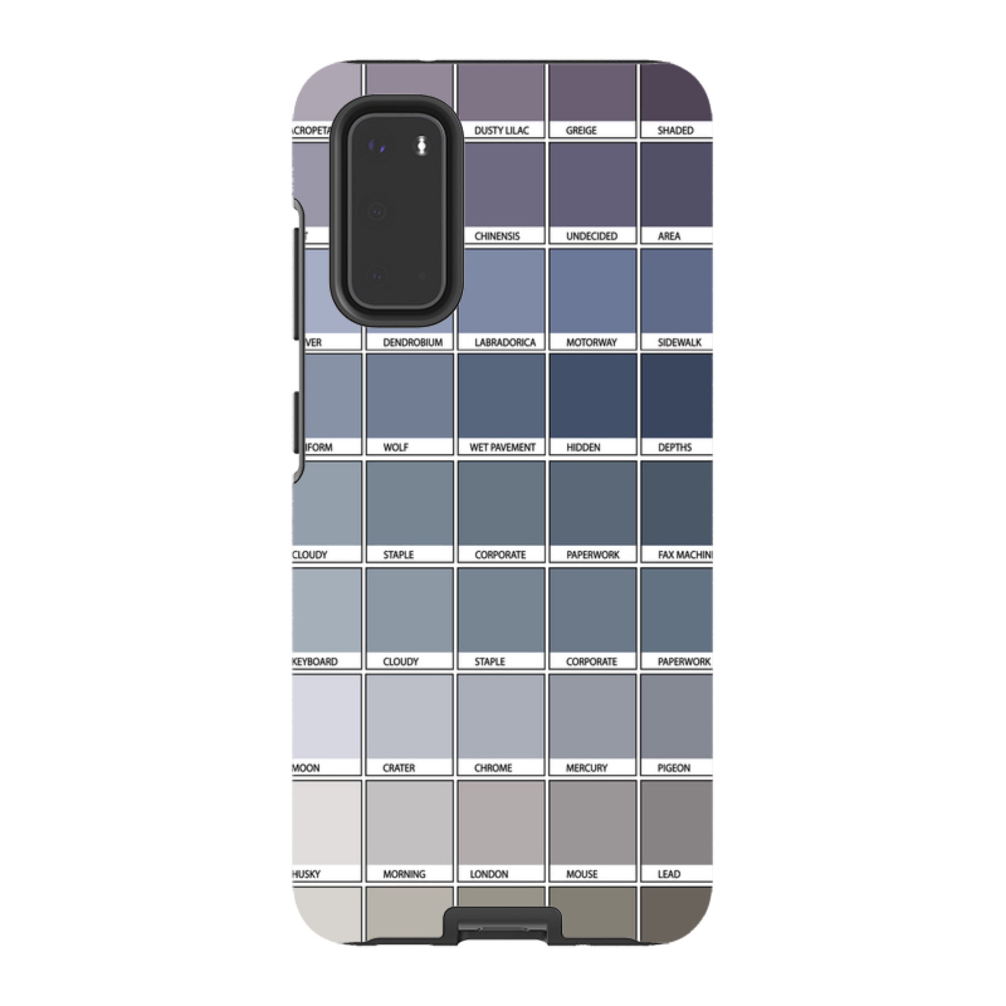 Samsung Tough Case - Grey Chromology By Kitty Joseph