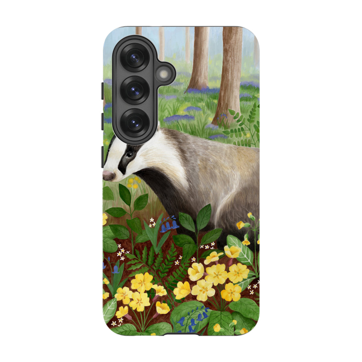 Samsung Tough Case - Bluebell Badger By Bex Parkin