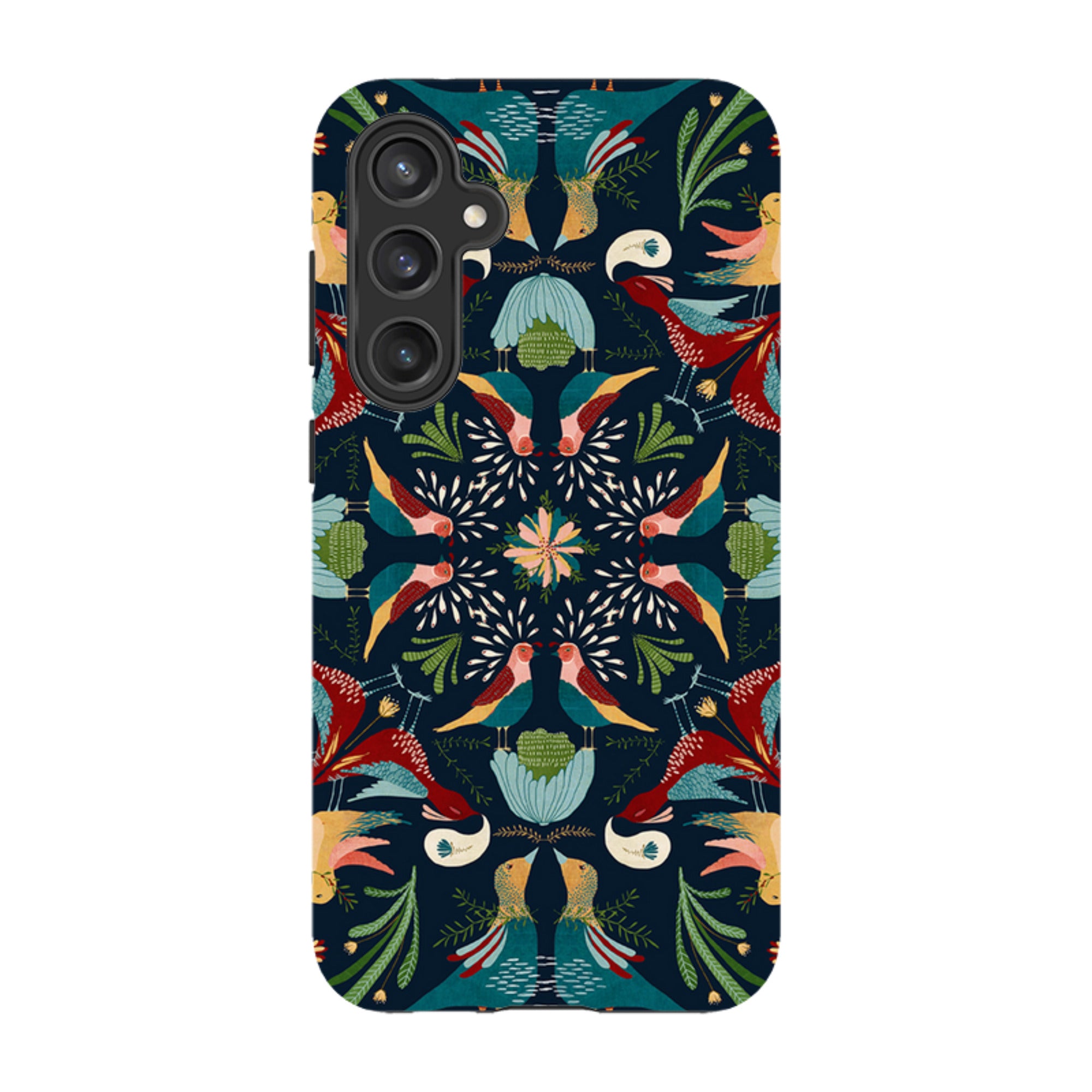 Samsung Tough Case - Navy Hanky By Katherine Quinn