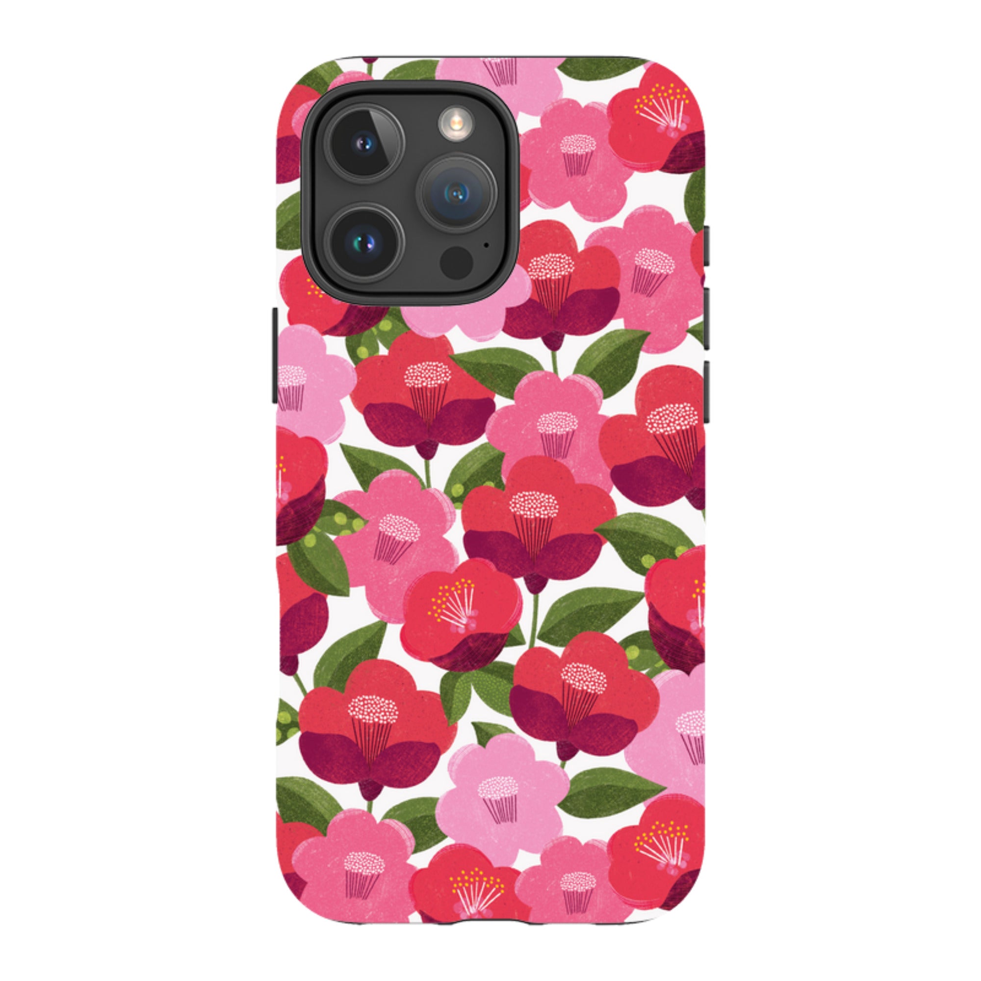 iPhone Tough Case - Camellia I By Ali Brookes