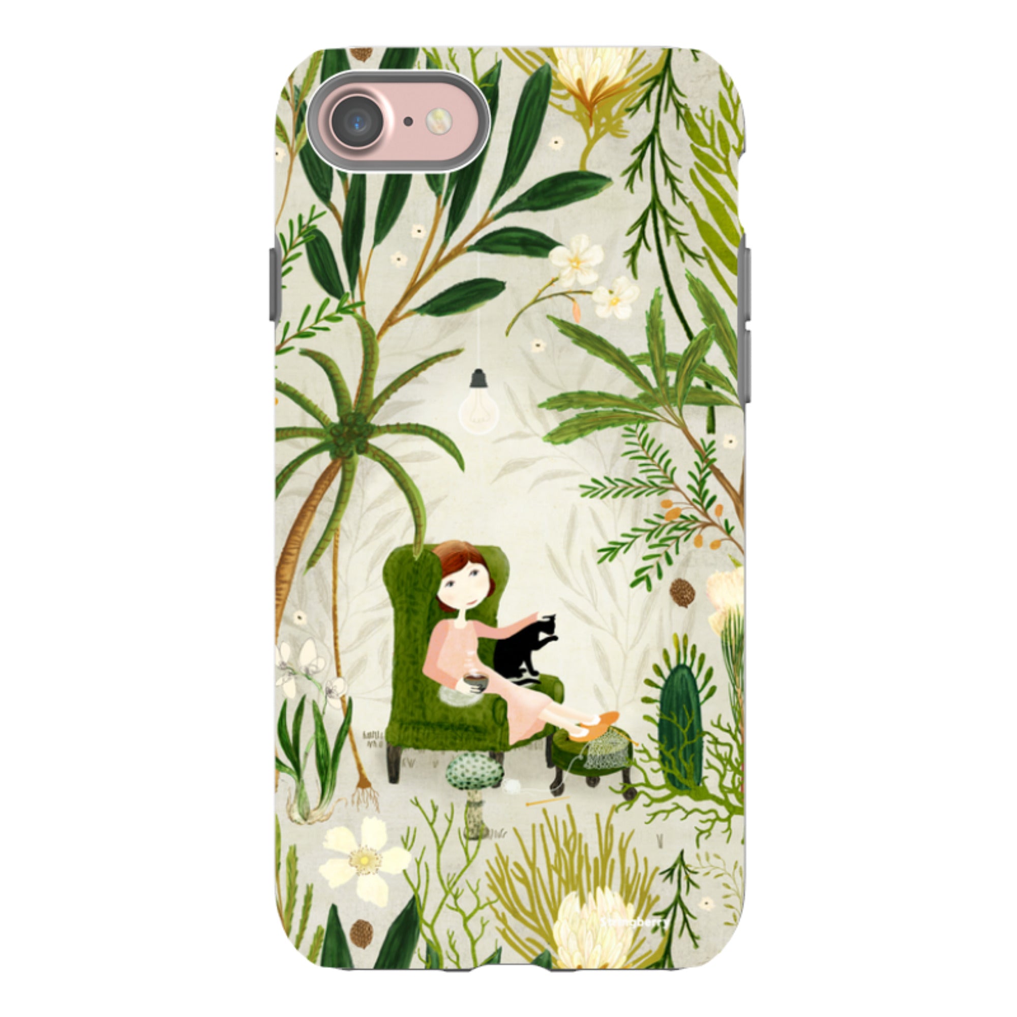 iPhone Tough Case - Imaginarium Garden II By Katherine Quinn