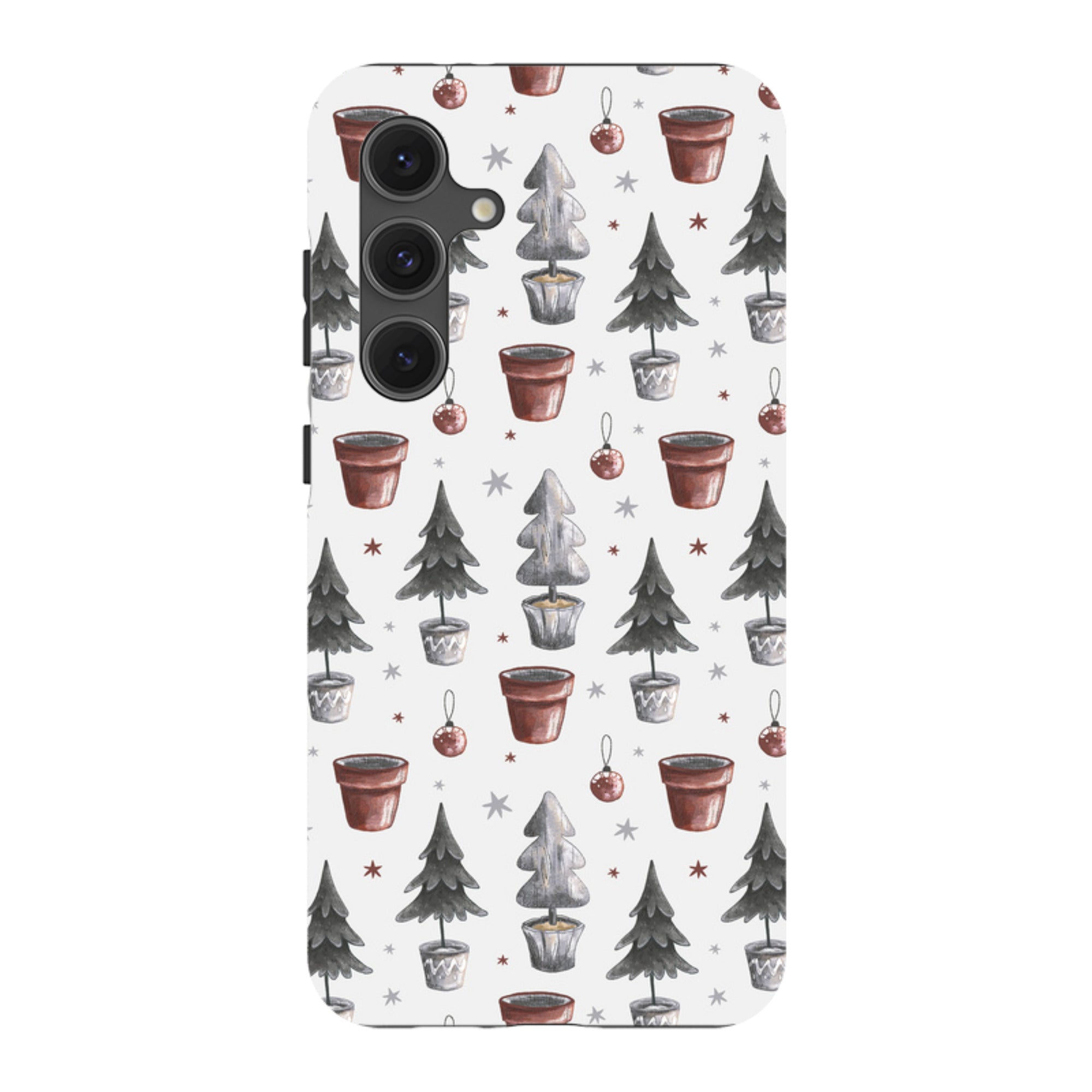 Samsung Tough Case - Xmas Tree Pattern