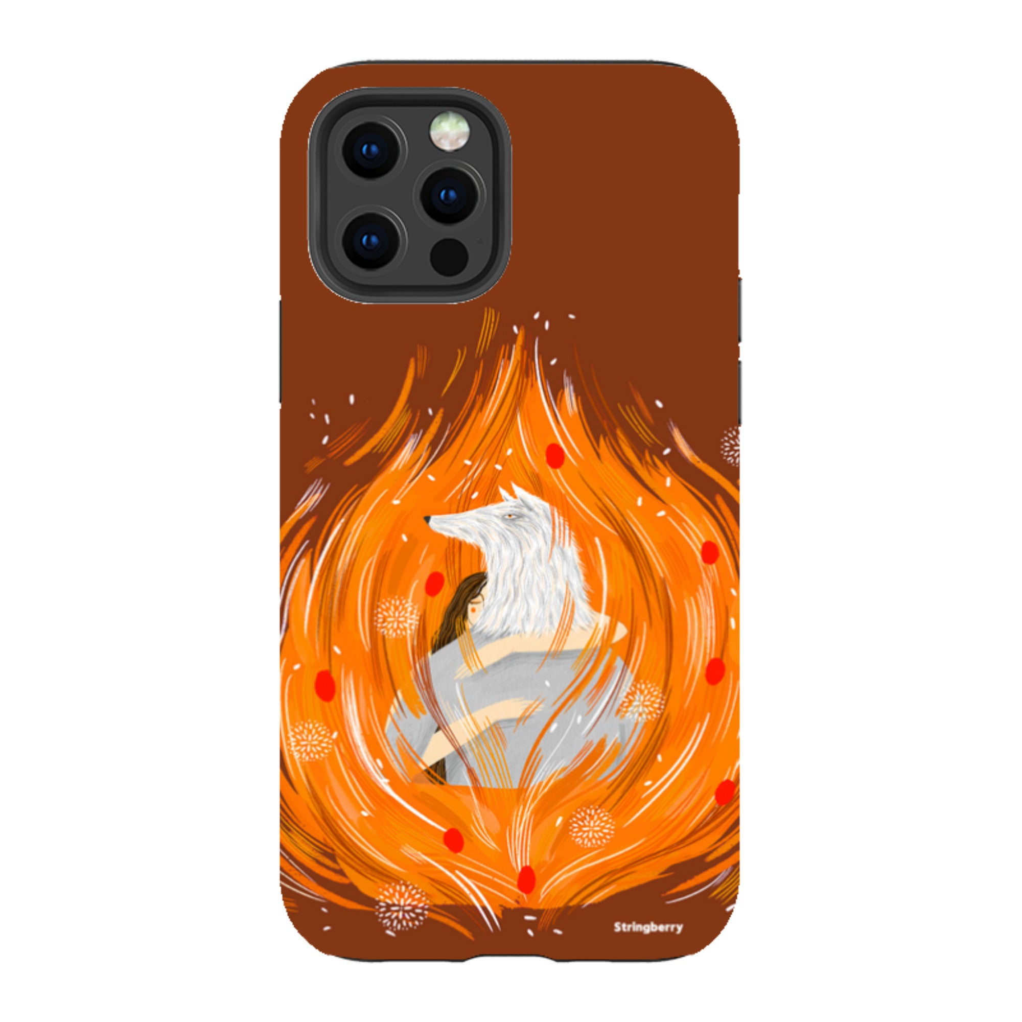 iPhone Tough Case - Fire Of Us By Madalina Andronic