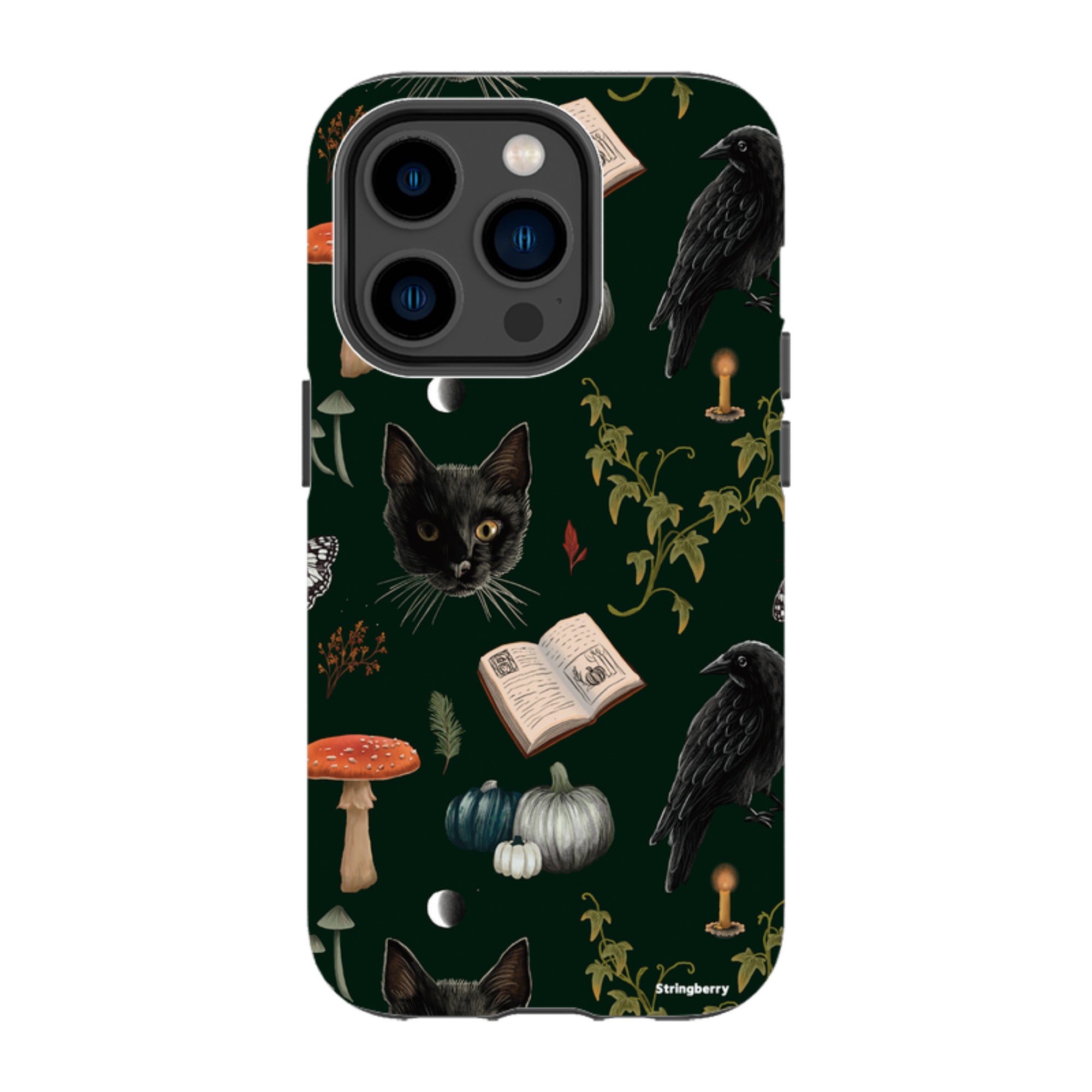 iPhone Tough Case - Halloween Pattern I By Anna Stead