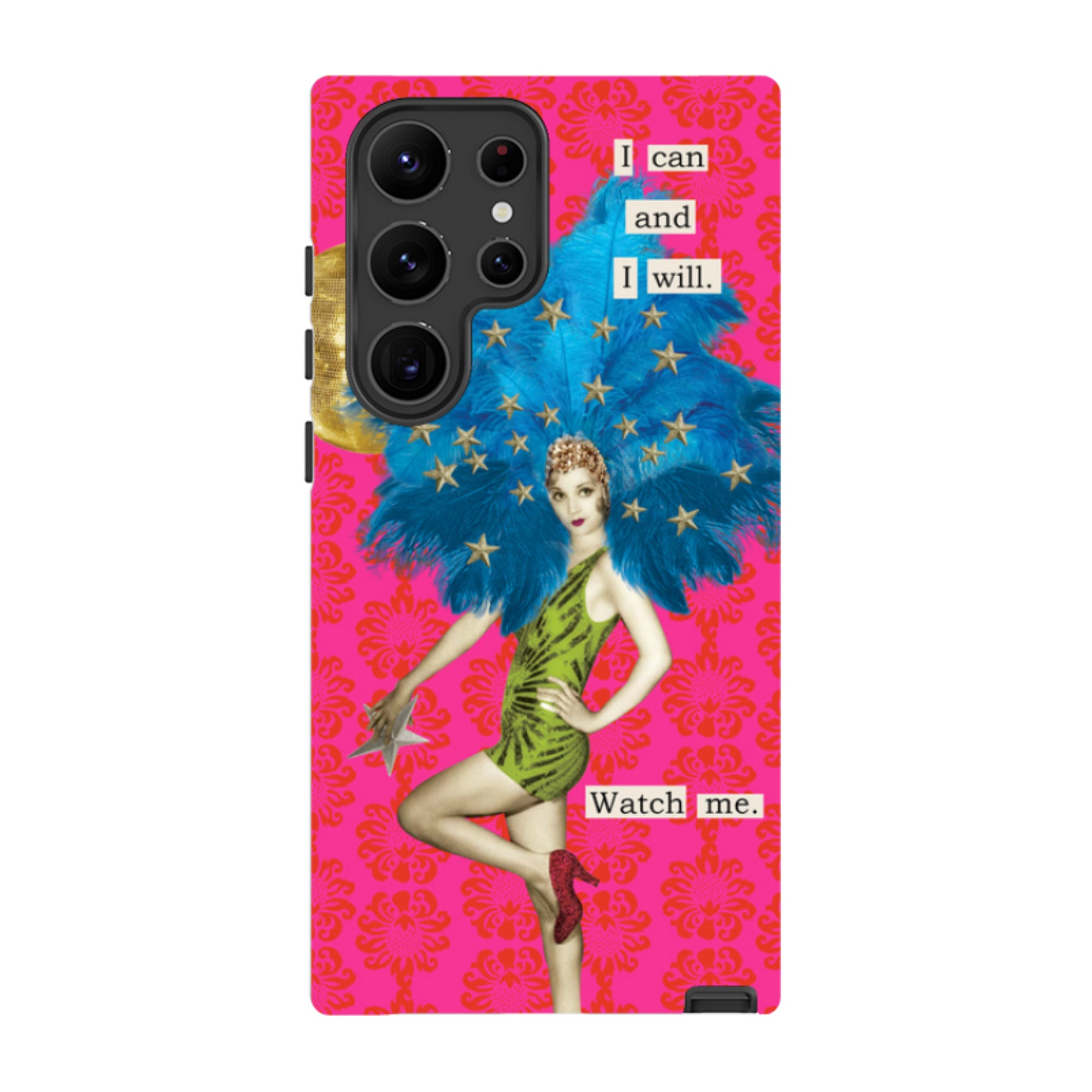 Samsung Tough Case - I Can And I Will By Clare Jordan