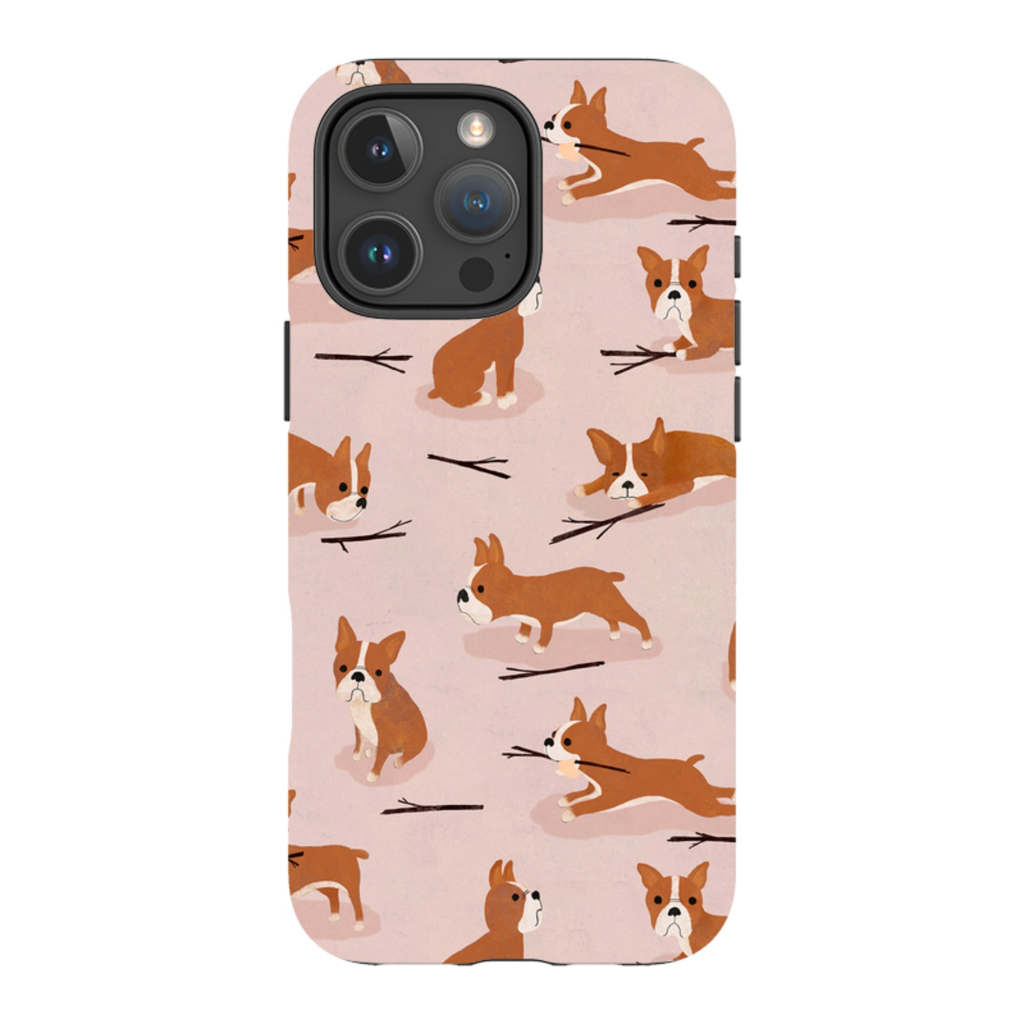 iPhone Tough Case - Boston Terrier By Katherine Quinn