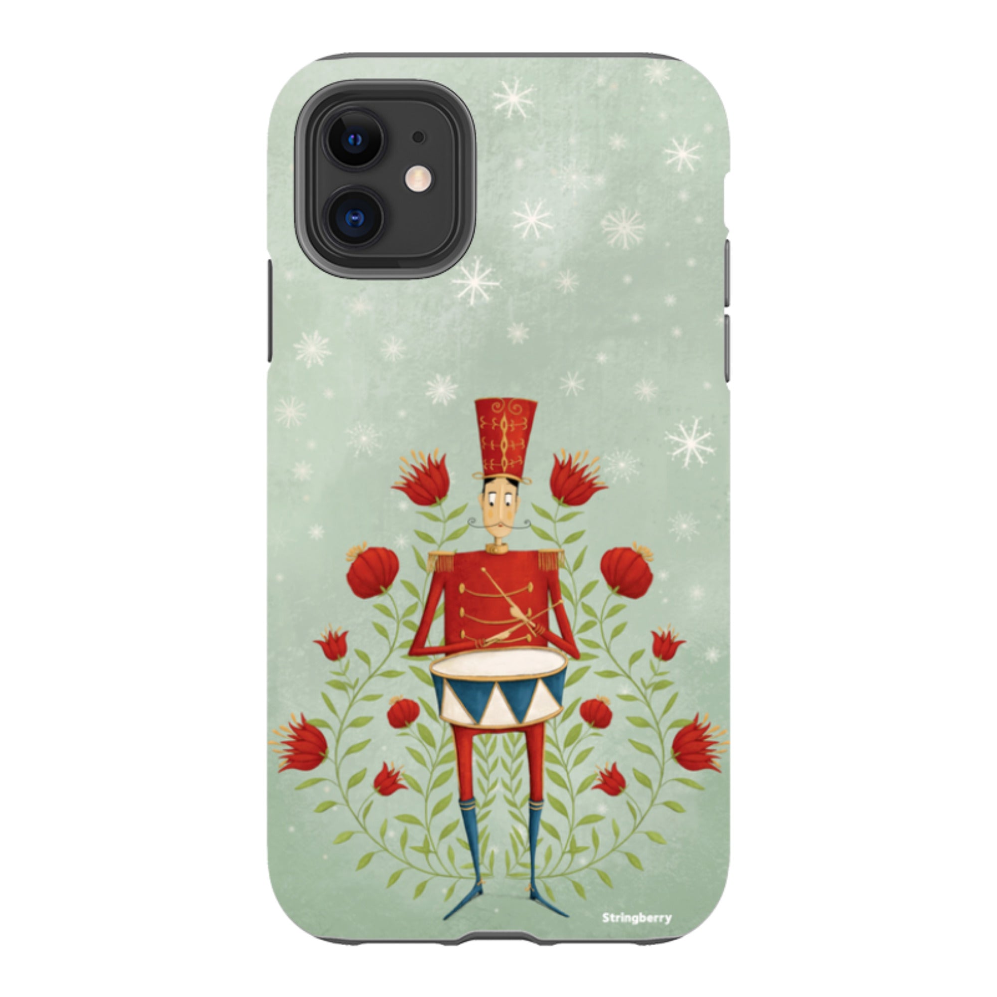 iPhone Tough Case - Drummer Aqua By Maja Lindberg