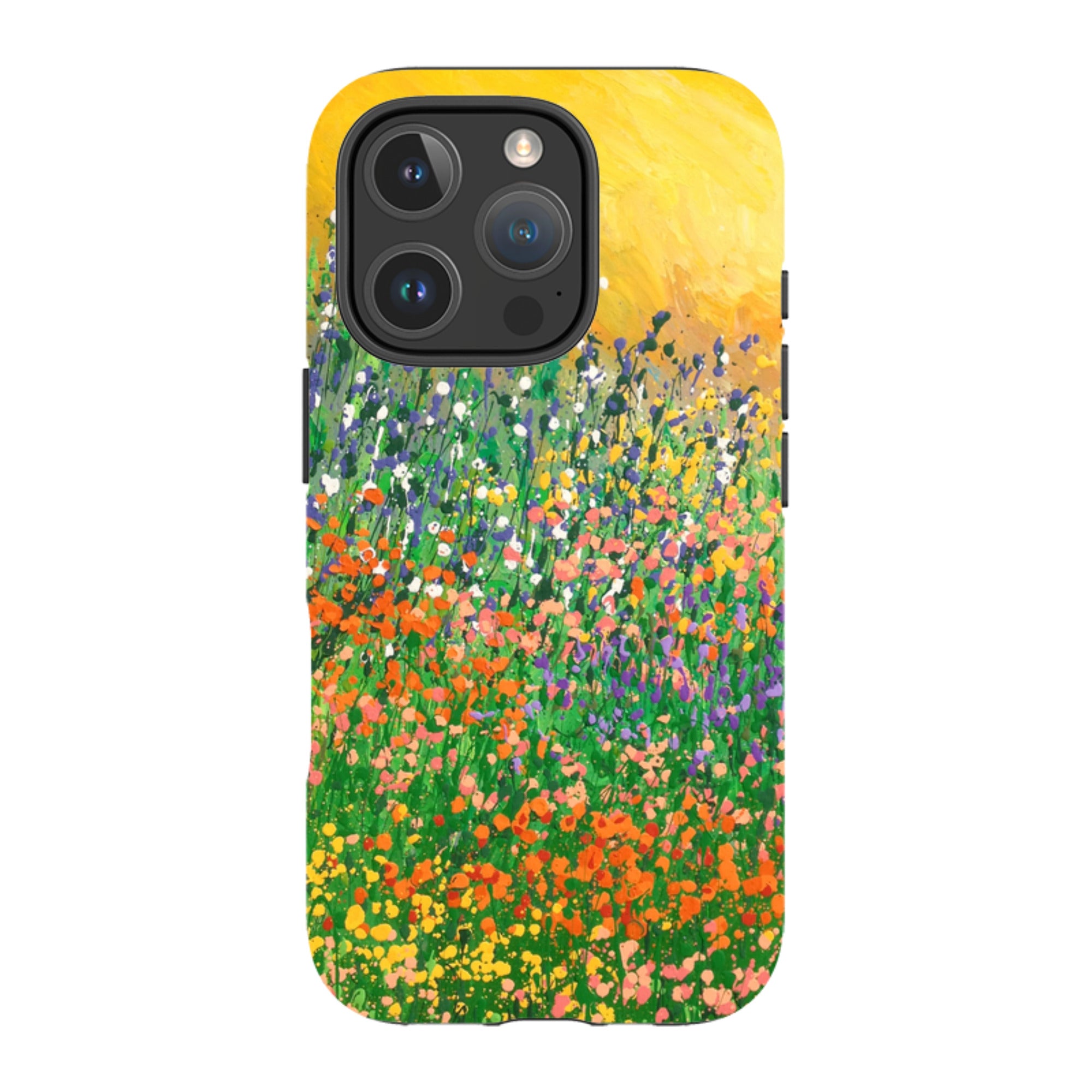 iPhone Tough Case - Sun Garden By Linda Calvert Jacobson