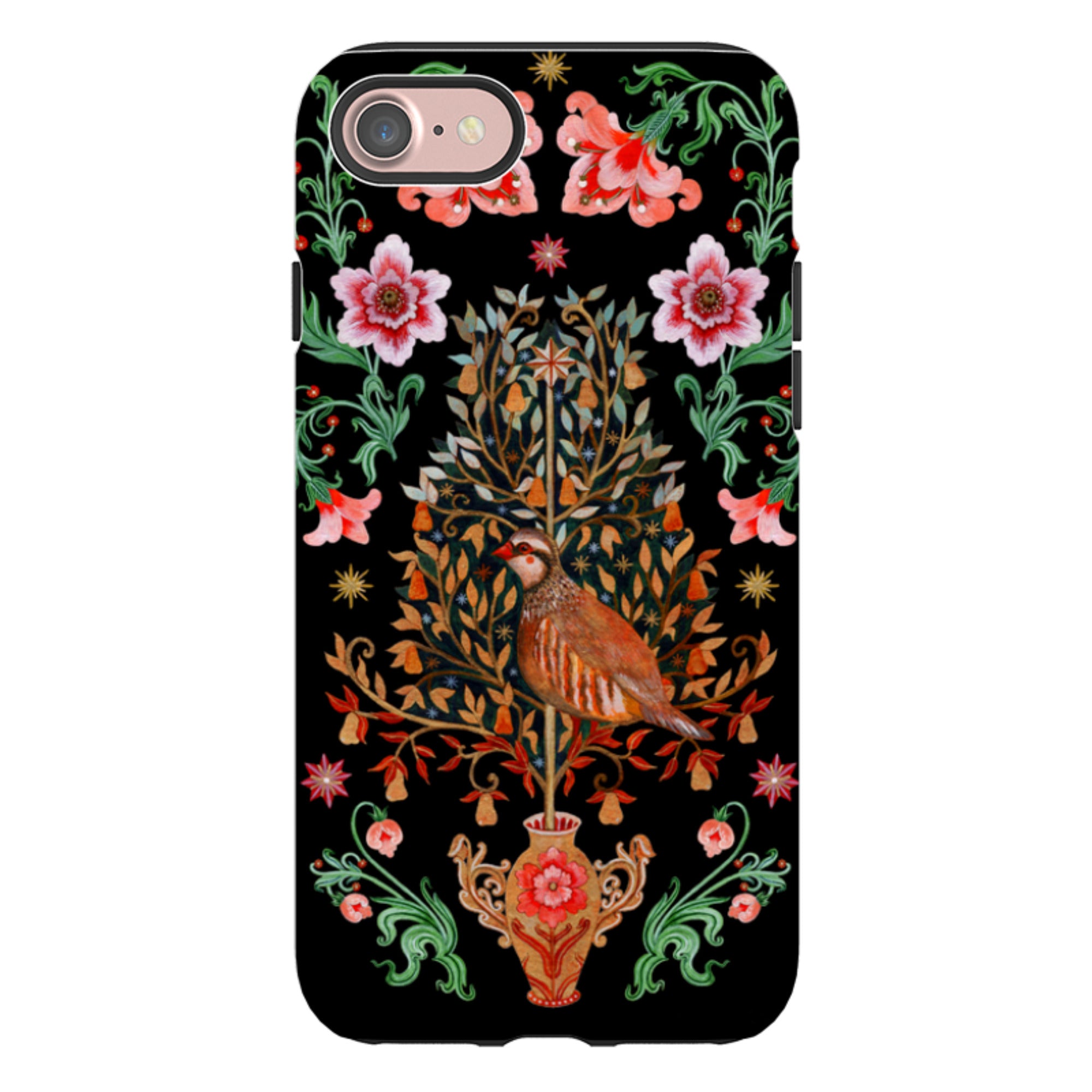 iPhone Tough  Case - Partridge Pear Tree By Maria Matos