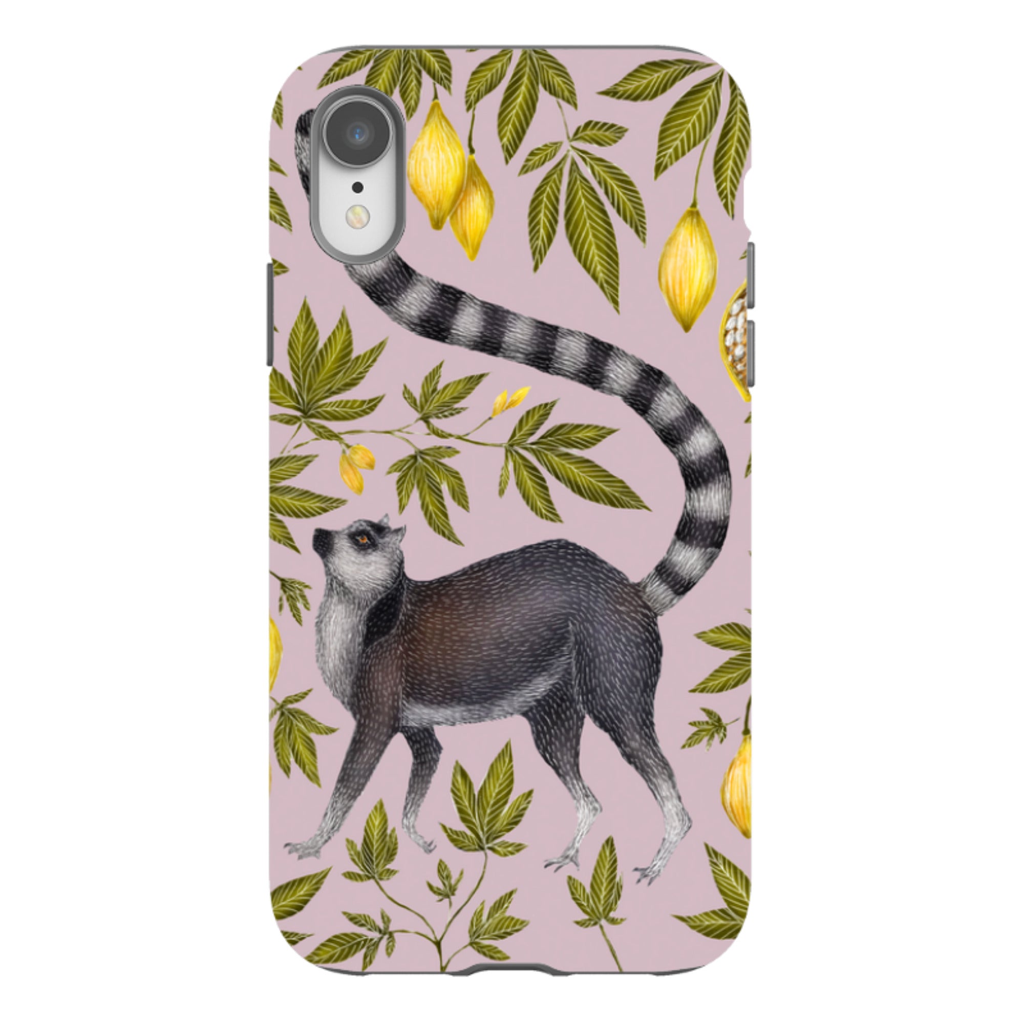 iPhone Tough Case - Lemur By Catherine Rowe