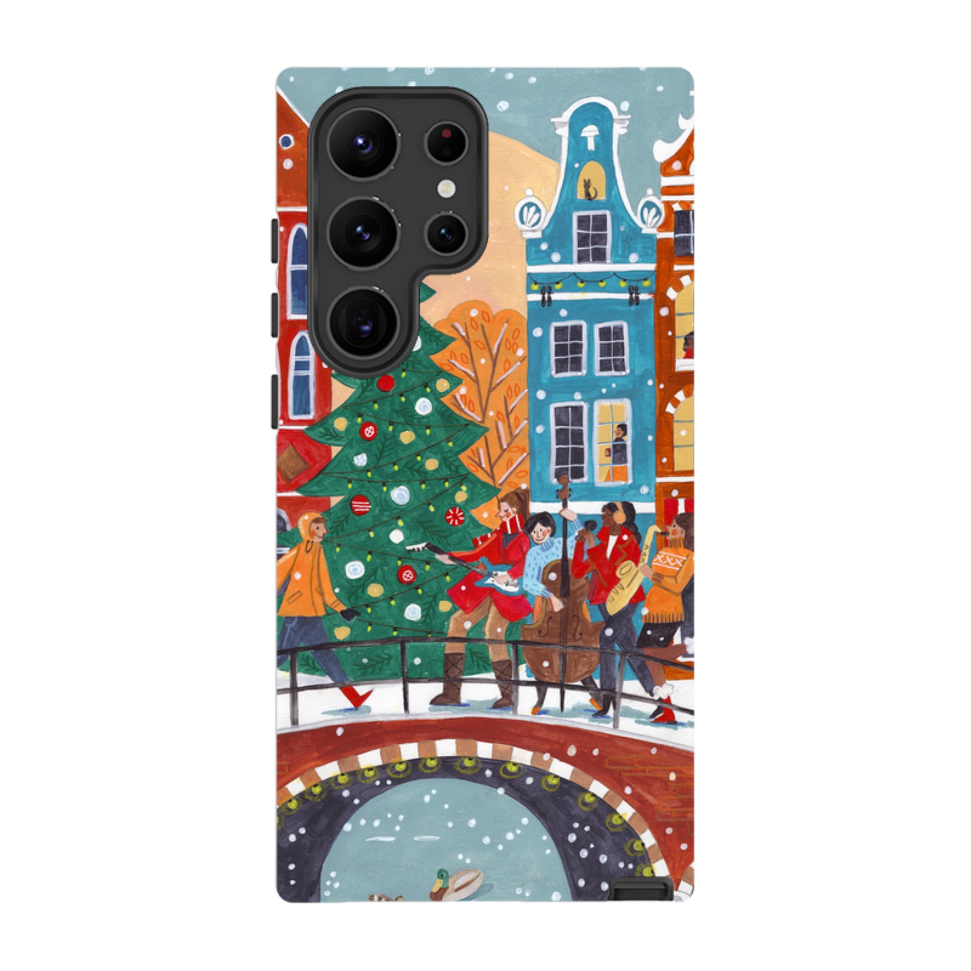 Samsung Tough Case - Christmas Music Amsterdam By Caroline Bonne Muller
