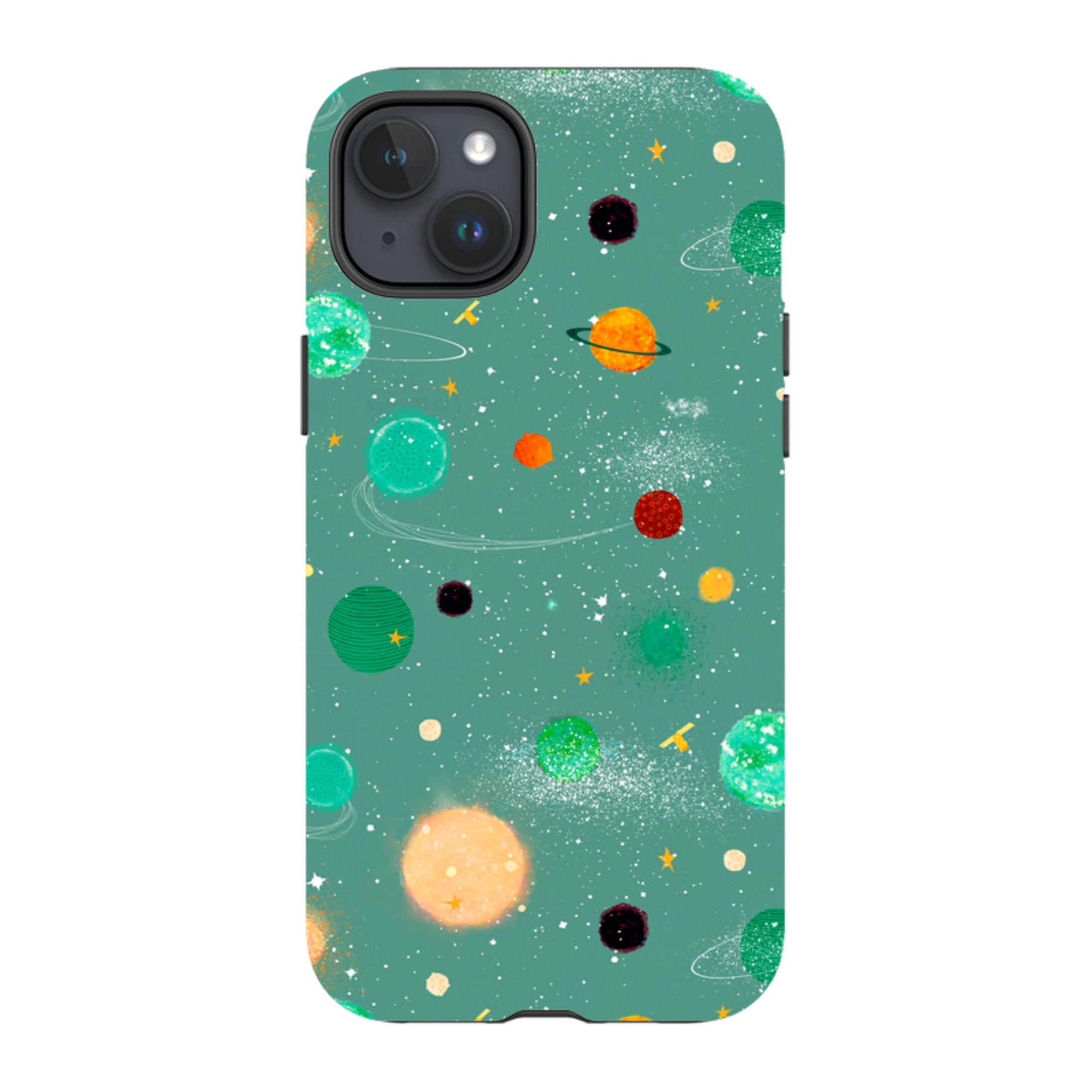 iPhone MagSafe Tough Case - Far Far Away Green By Katherine Quinn