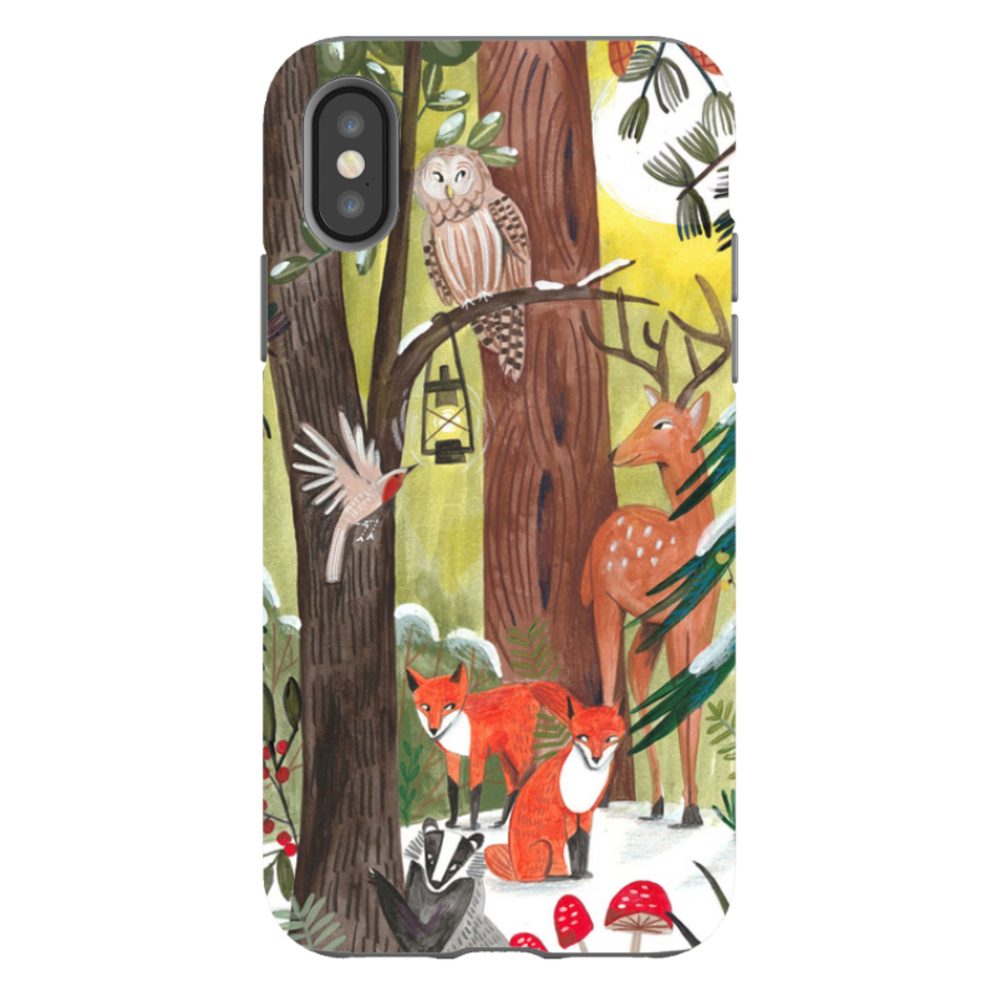 iPhone Tough Case - Winter Wonderland By Caroline Bonne Muller