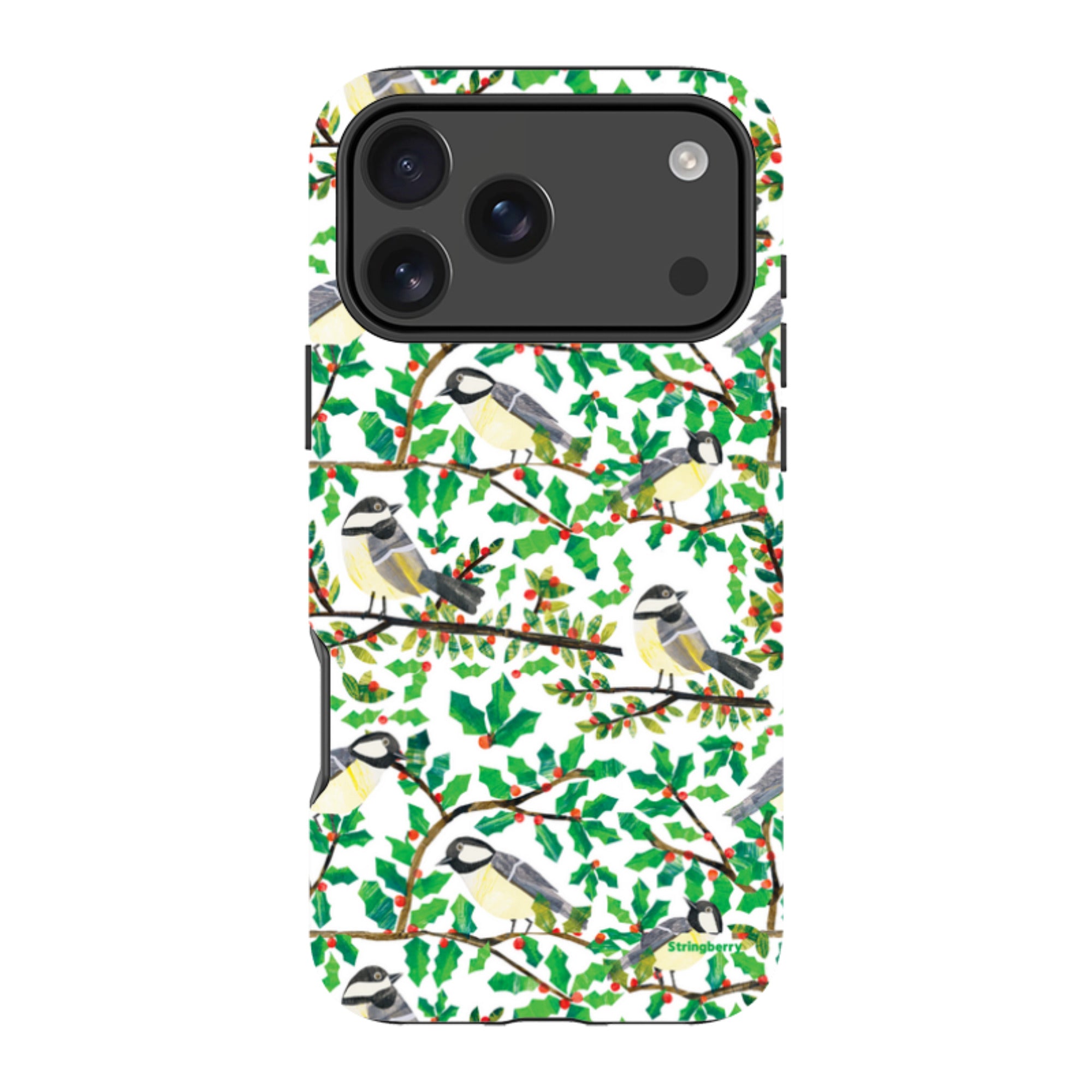 iPhone MagSafe Tough Case - Chickadee By Tracey English