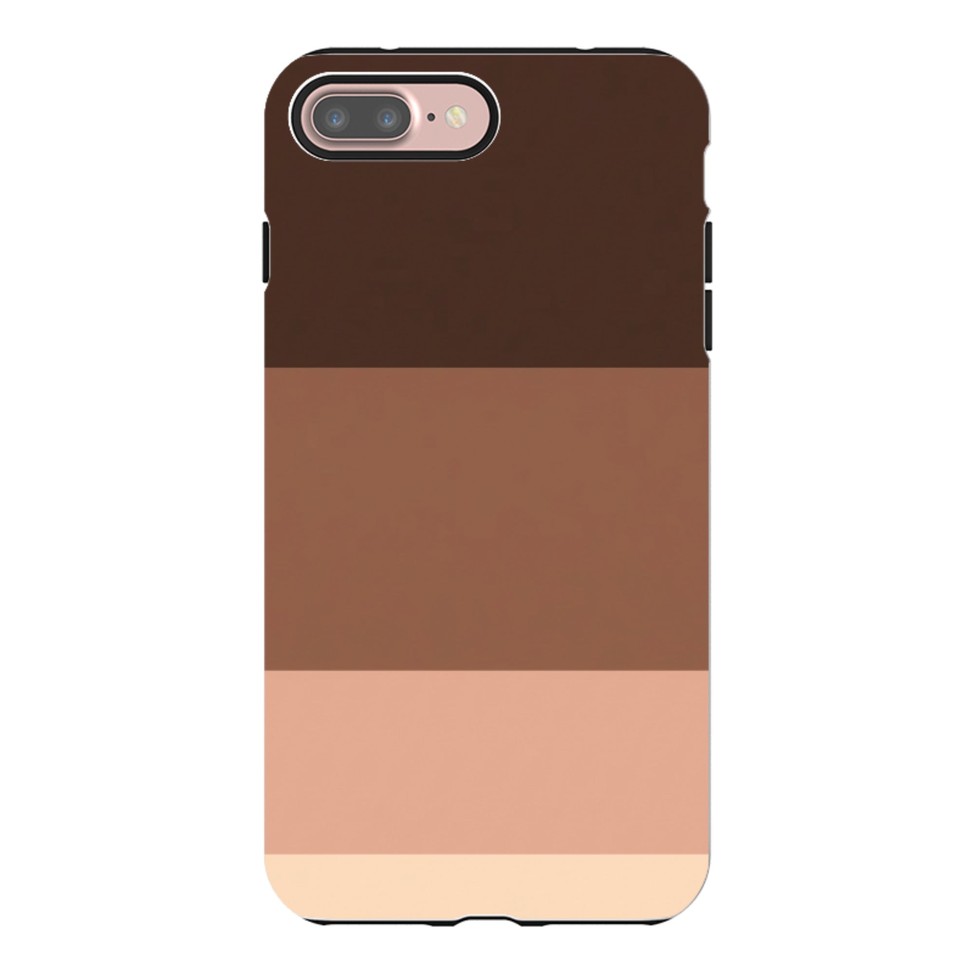 iPhone Tough Case - Brown Gradient