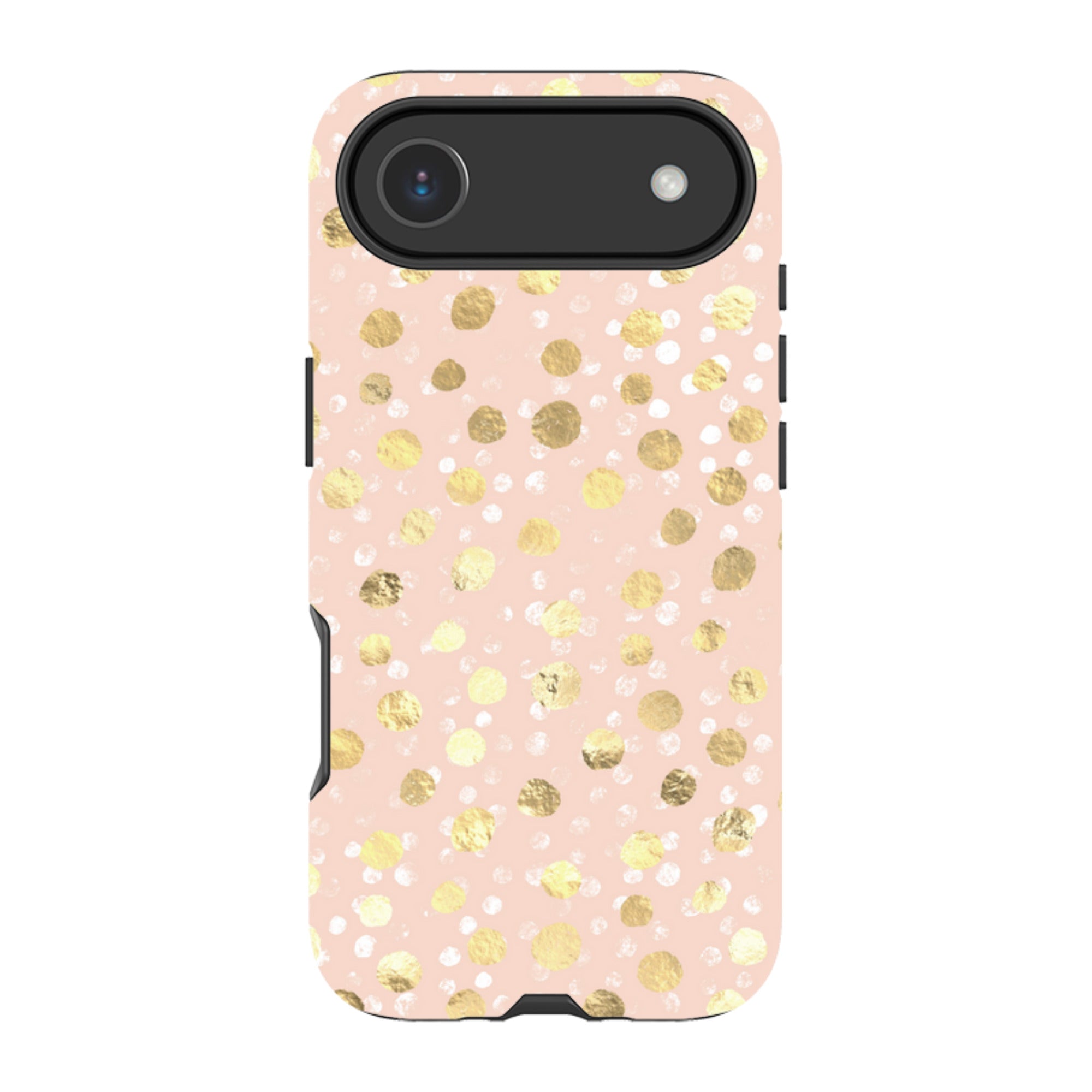 iPhone Tough Case - Marble Dots II (case does not glitter)