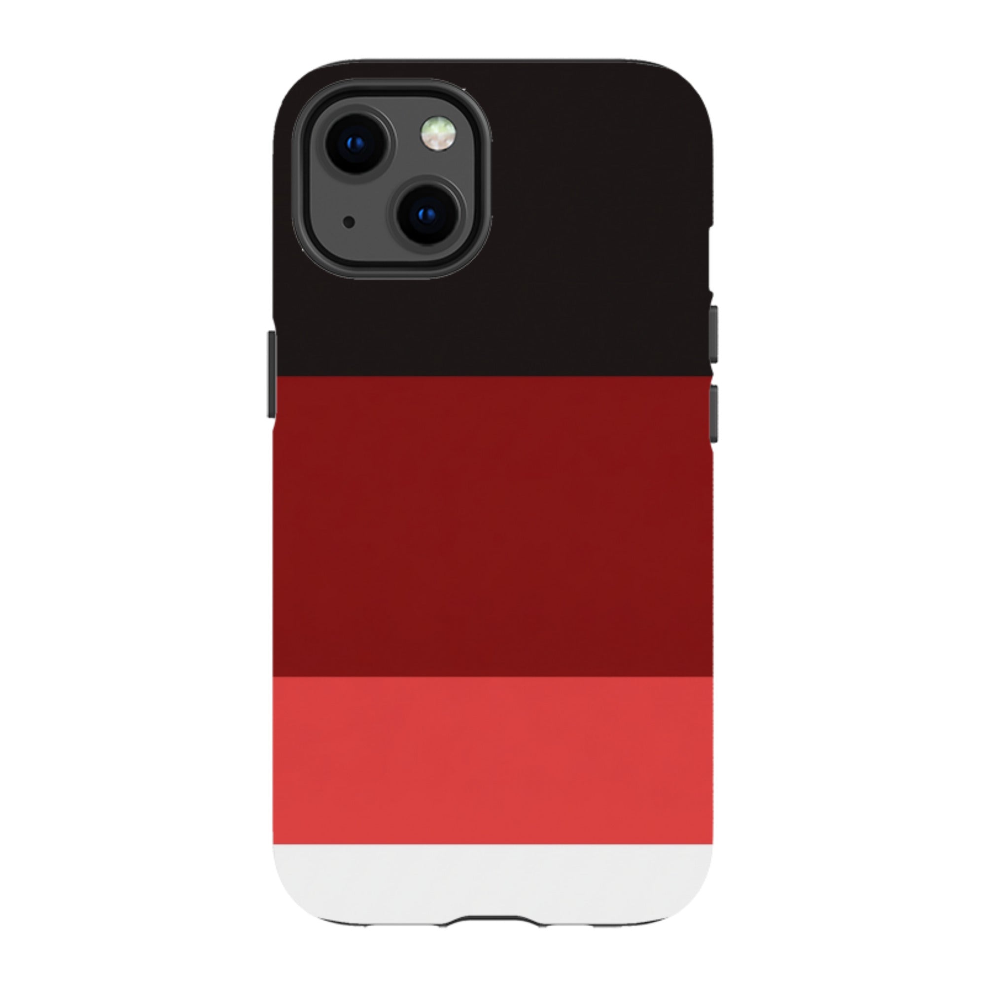 iPhone MagSafe Tough Case - Crimson and Black Gradient