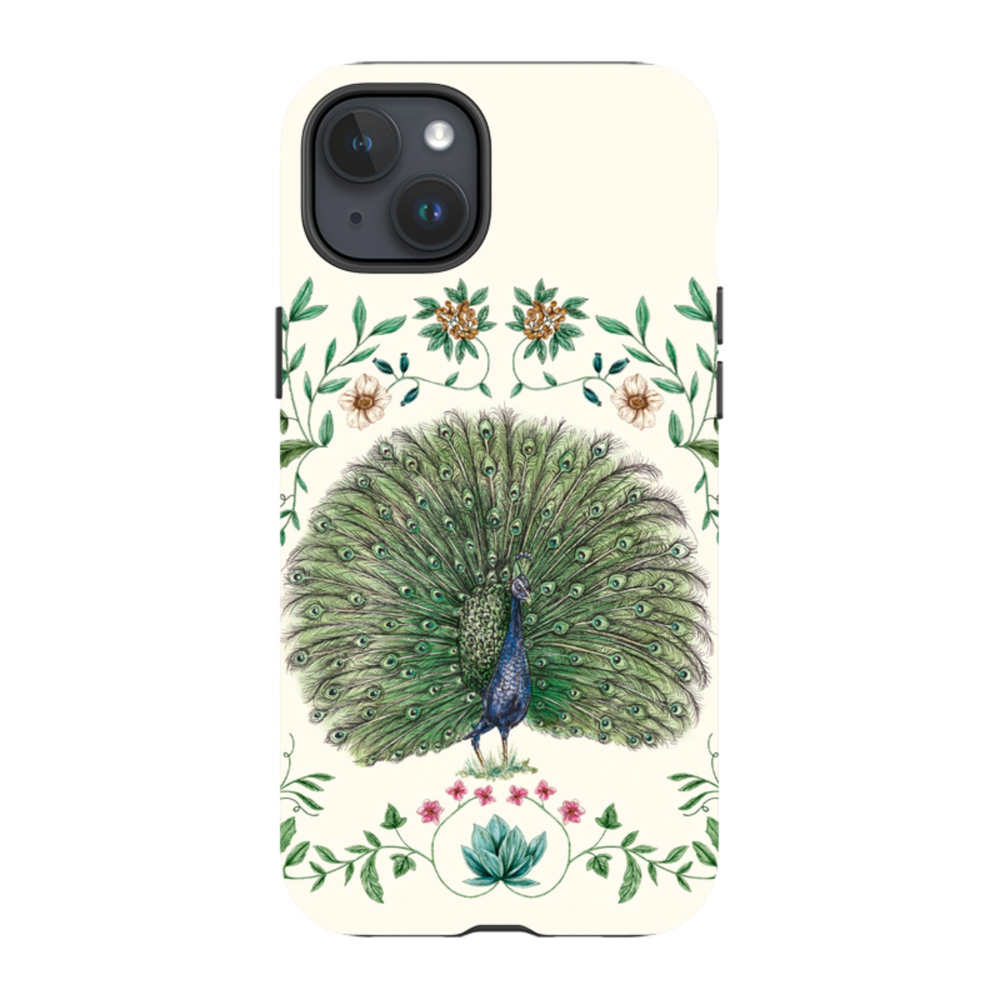 iPhone Tough Case - Peacock By Jade Mosinski