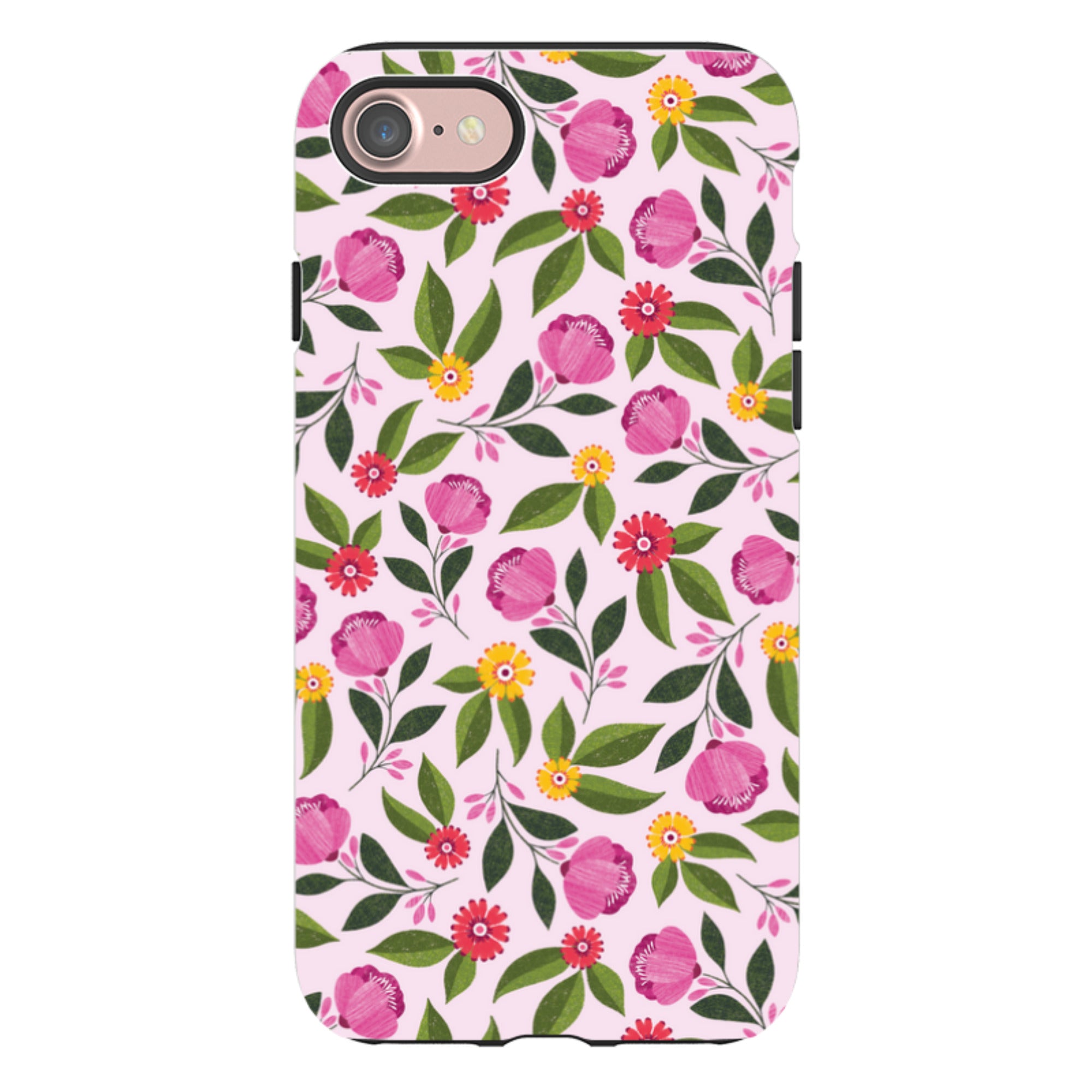 iPhone Tough Case - Rose Garden II By Ali Brookes