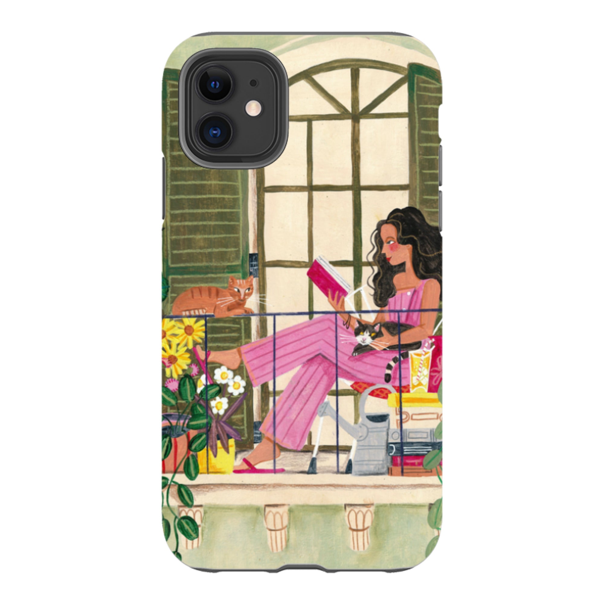 iPhone Tough Case - Balcony By Caroline Bonne Muller