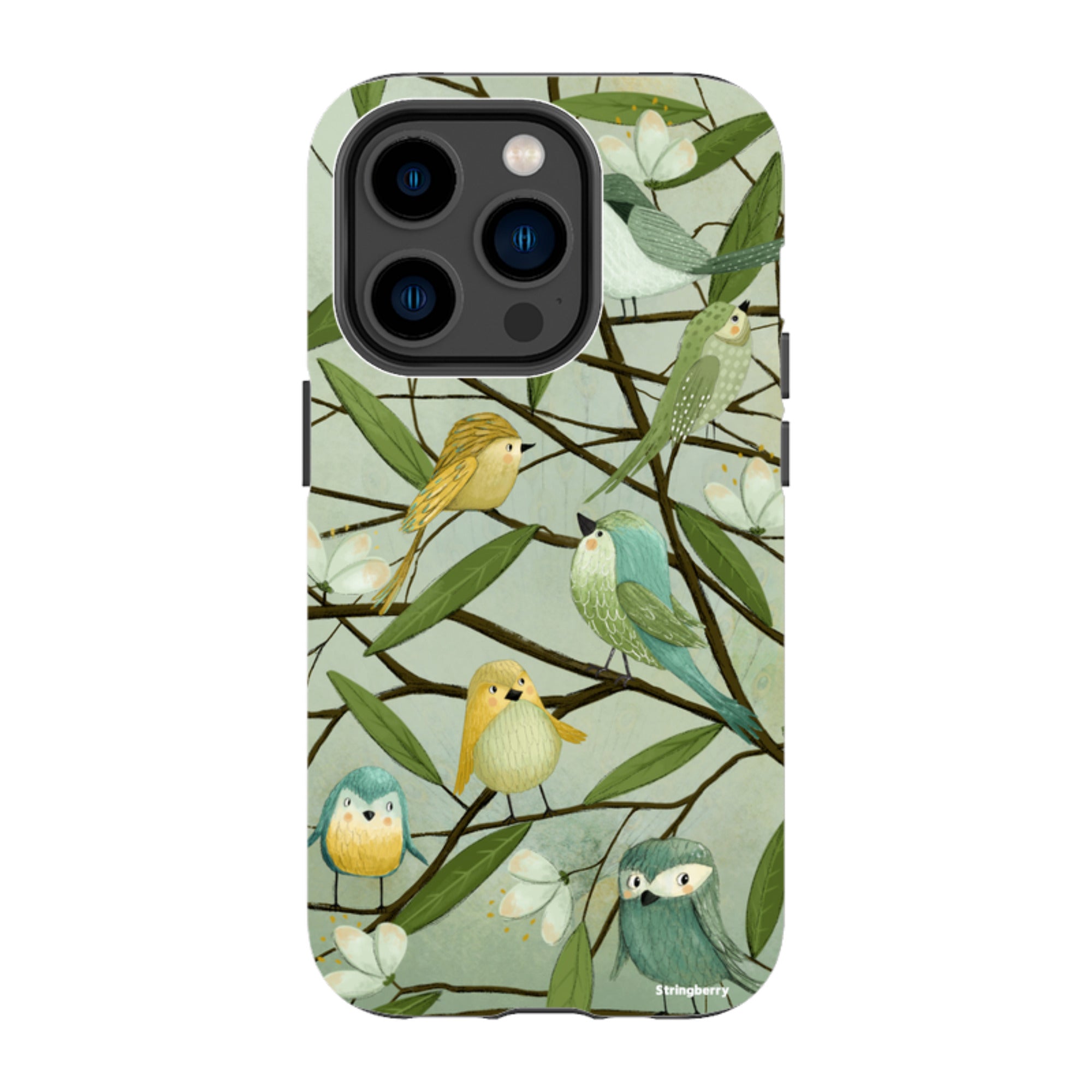 iPhone Tough Case - Birds By Maja Lindberg