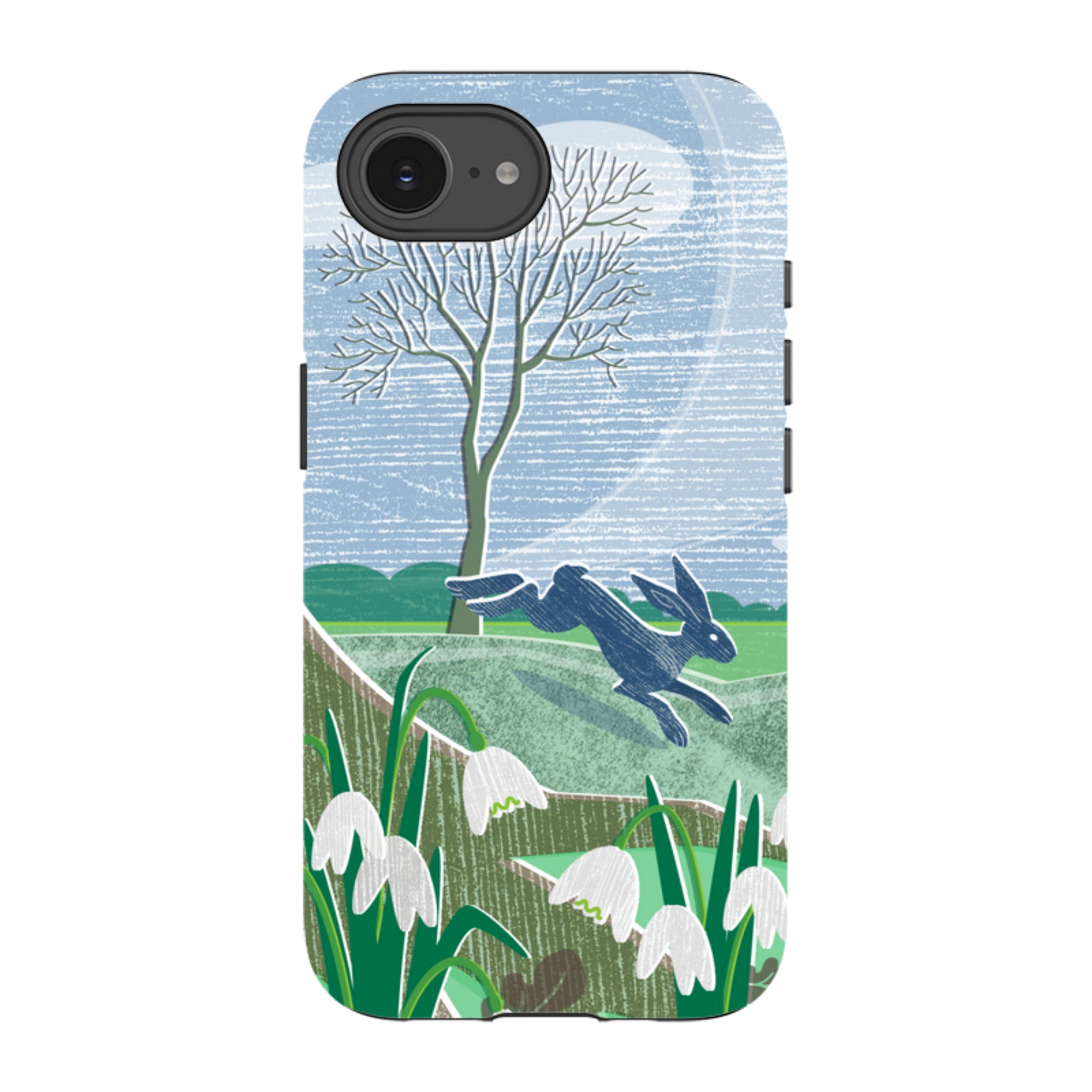 iPhone Tough Case - Snowdrops And Hare By Liane Payne