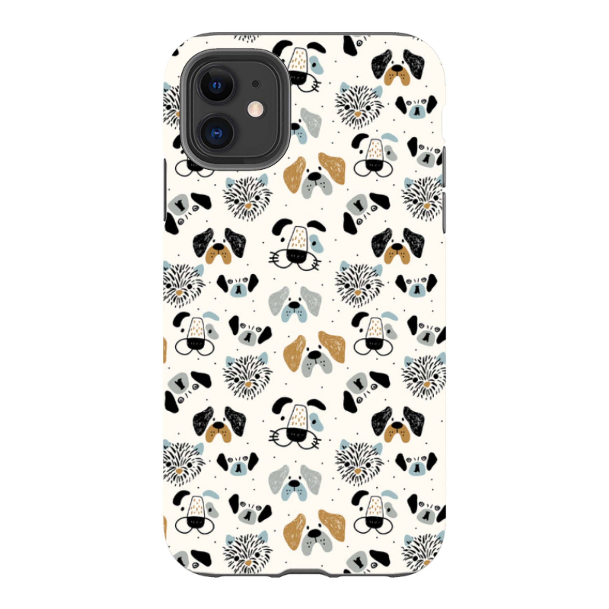 iPhone Tough Case - Dog Pattern Large