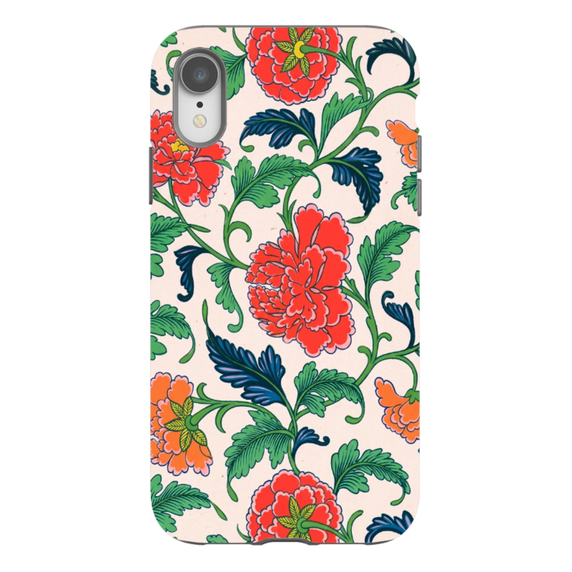 iPhone Tough Case - Vintage Peony Floral