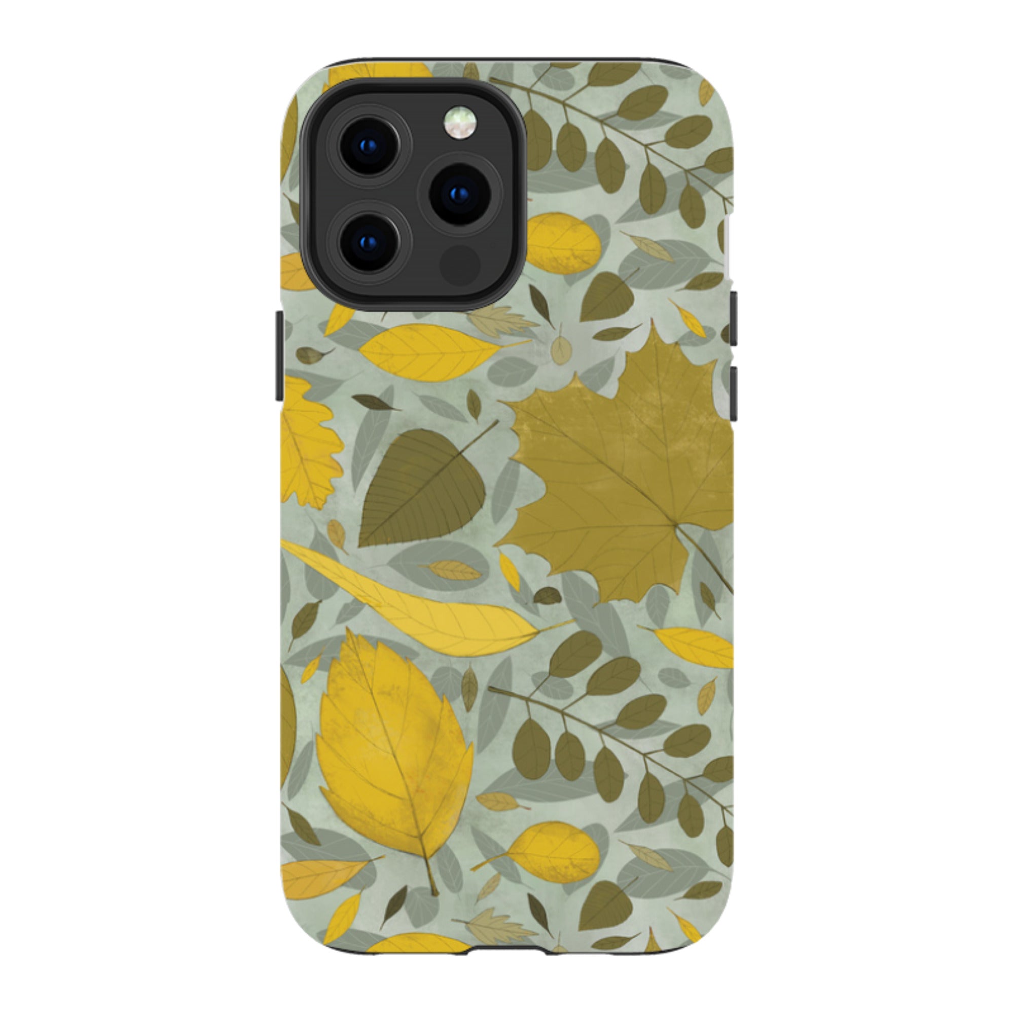 iPhone Tough Case - Fall Leaves By Maja Lindberg