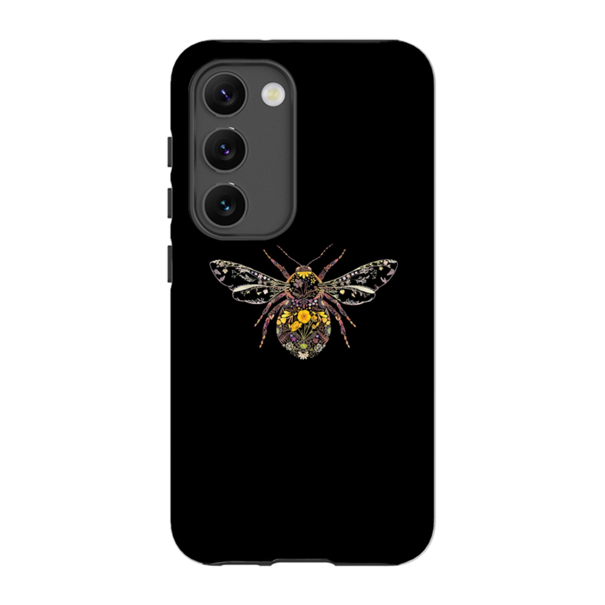Samsung Tough  Case - Floral Bumble Bee By Helen Ahpornsiri