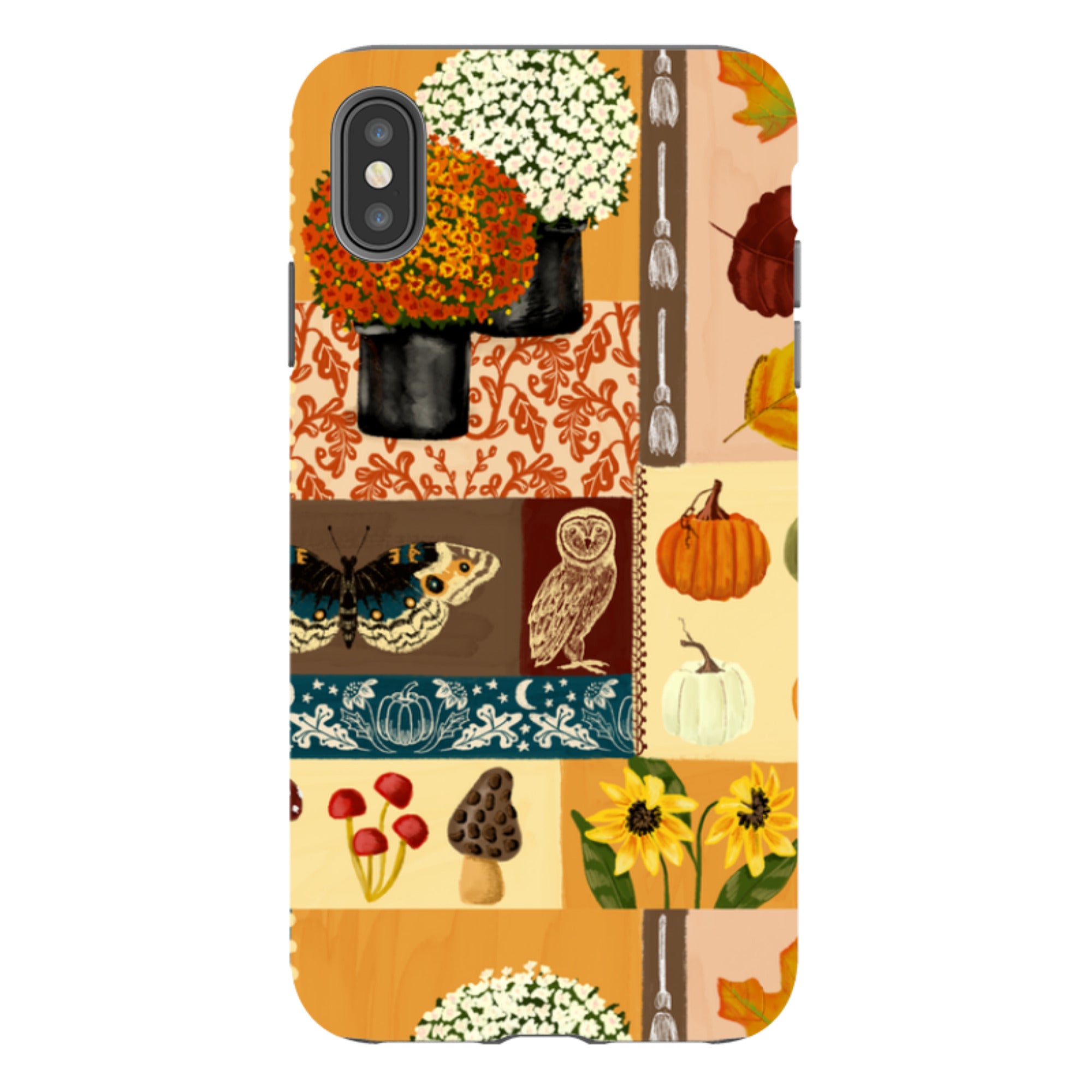 iPhone Tough Case - Fall Sections By Abby Jacobs