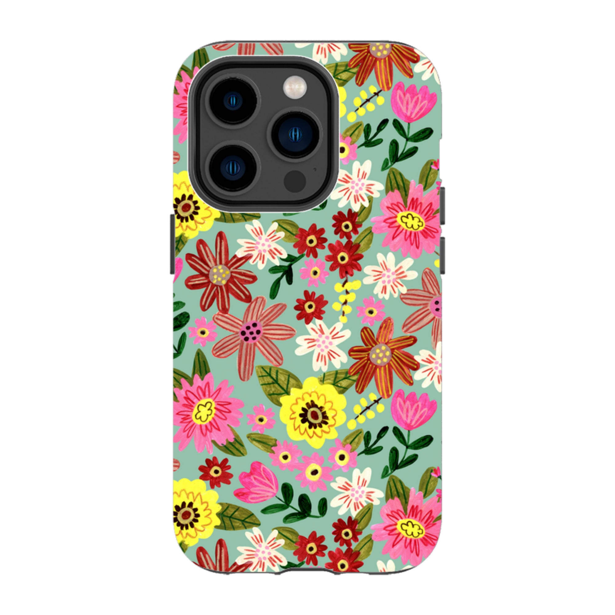 iPhone MagSafe Tough Case -  Spring Floral II By Caroline Bonne Muller