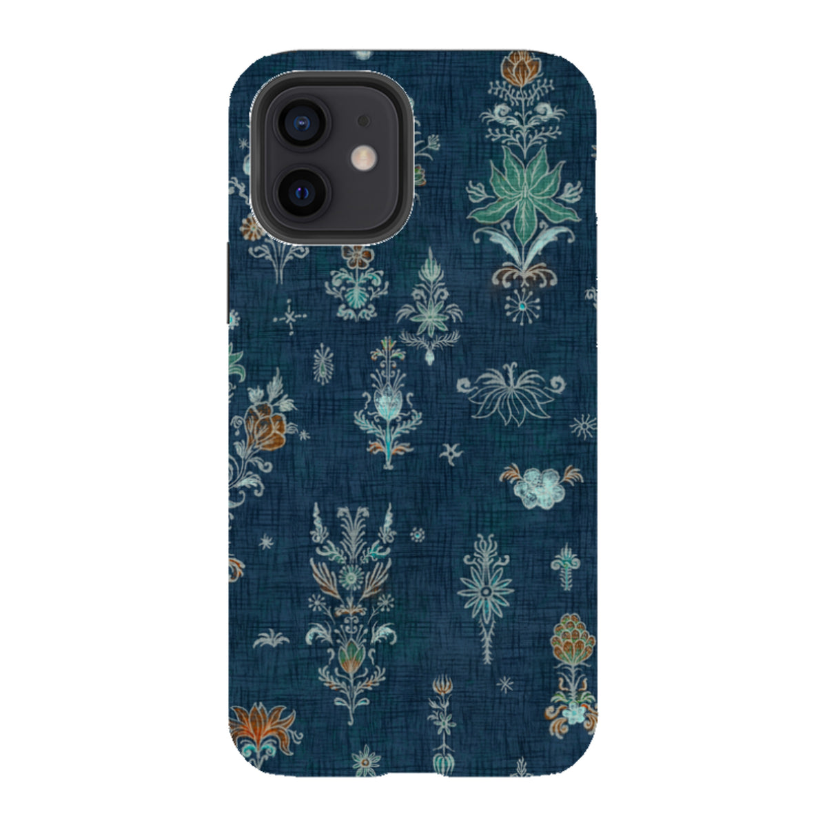 iPhone Tough Case - Jewel Spirit - Navy Rust By Katherine Quinn