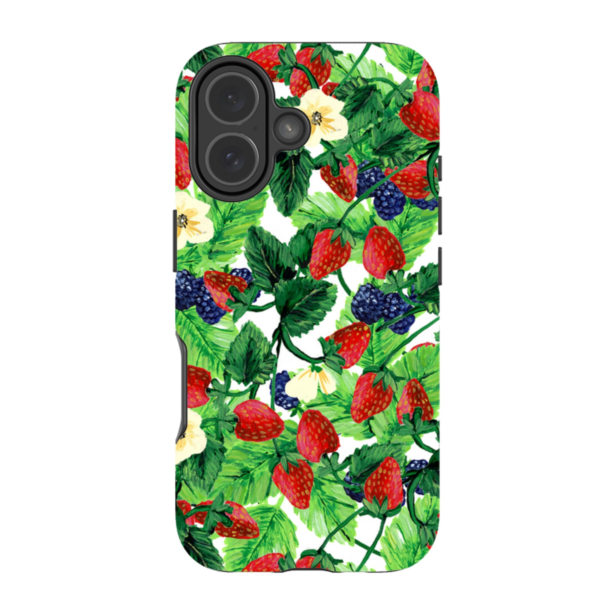 iPhone MagSafe Tough Case - Strawberries III By Abby Jacobs