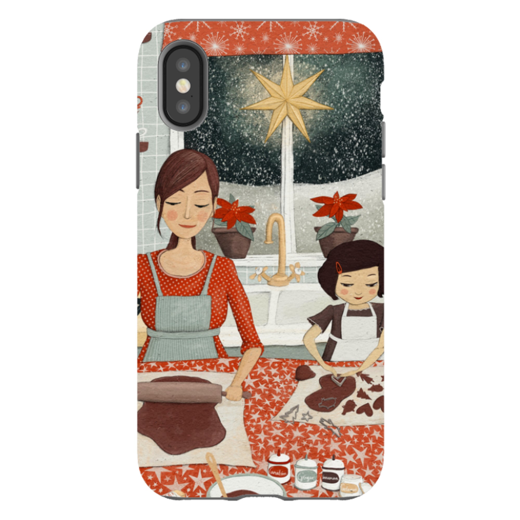 iPhone Tough Case - Sugar and Spice By Maja Lindberg
