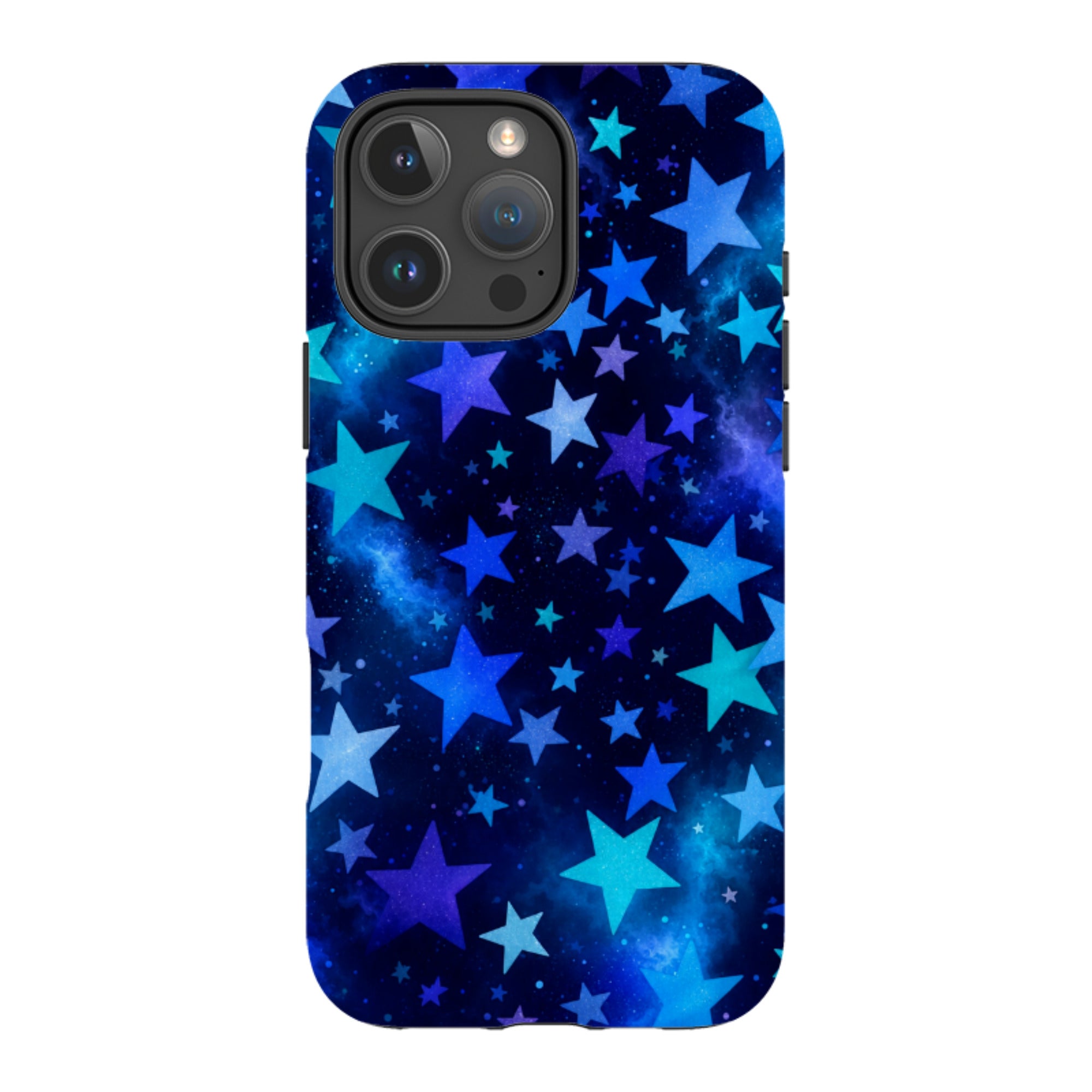 iPhone MagSafe Tough Case - Blue Galaxy Star