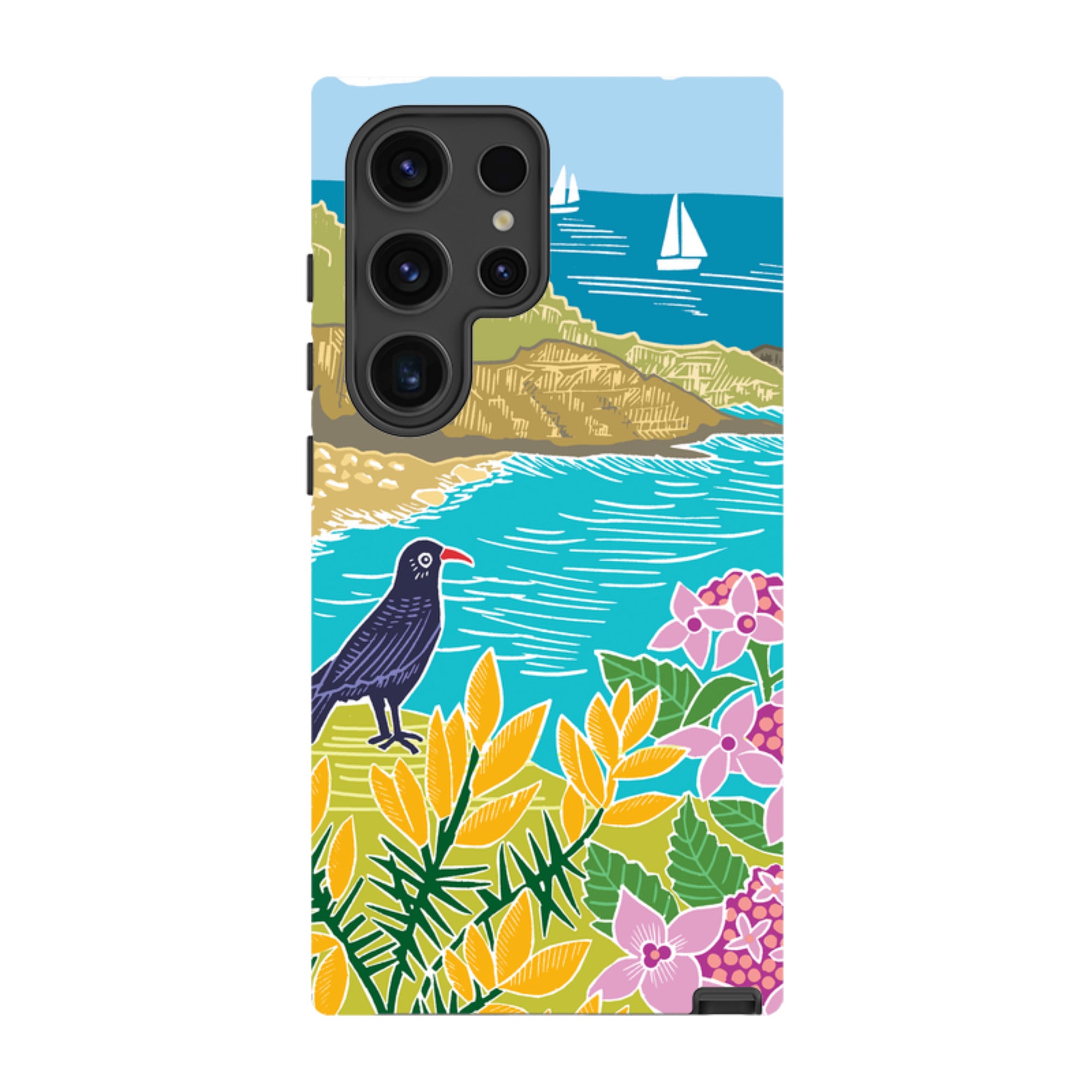 Samsung Tough Case - Porthgwarra Walk By Kate Heiss