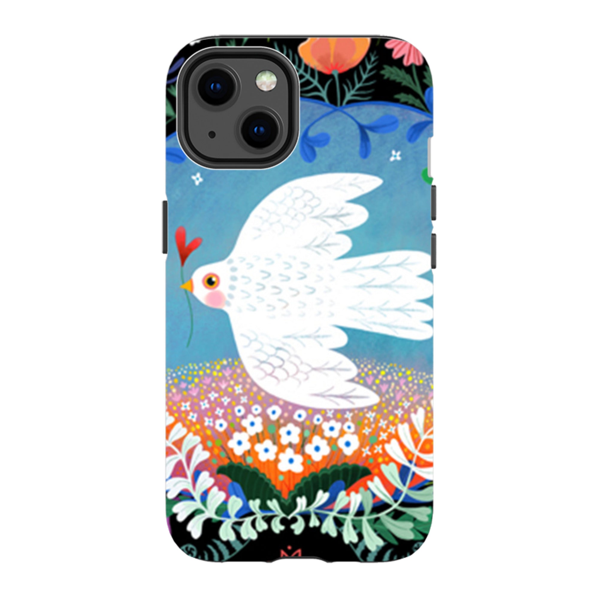 iPhone MagSafe Tough Case - Peace Bird By Mia Underwood