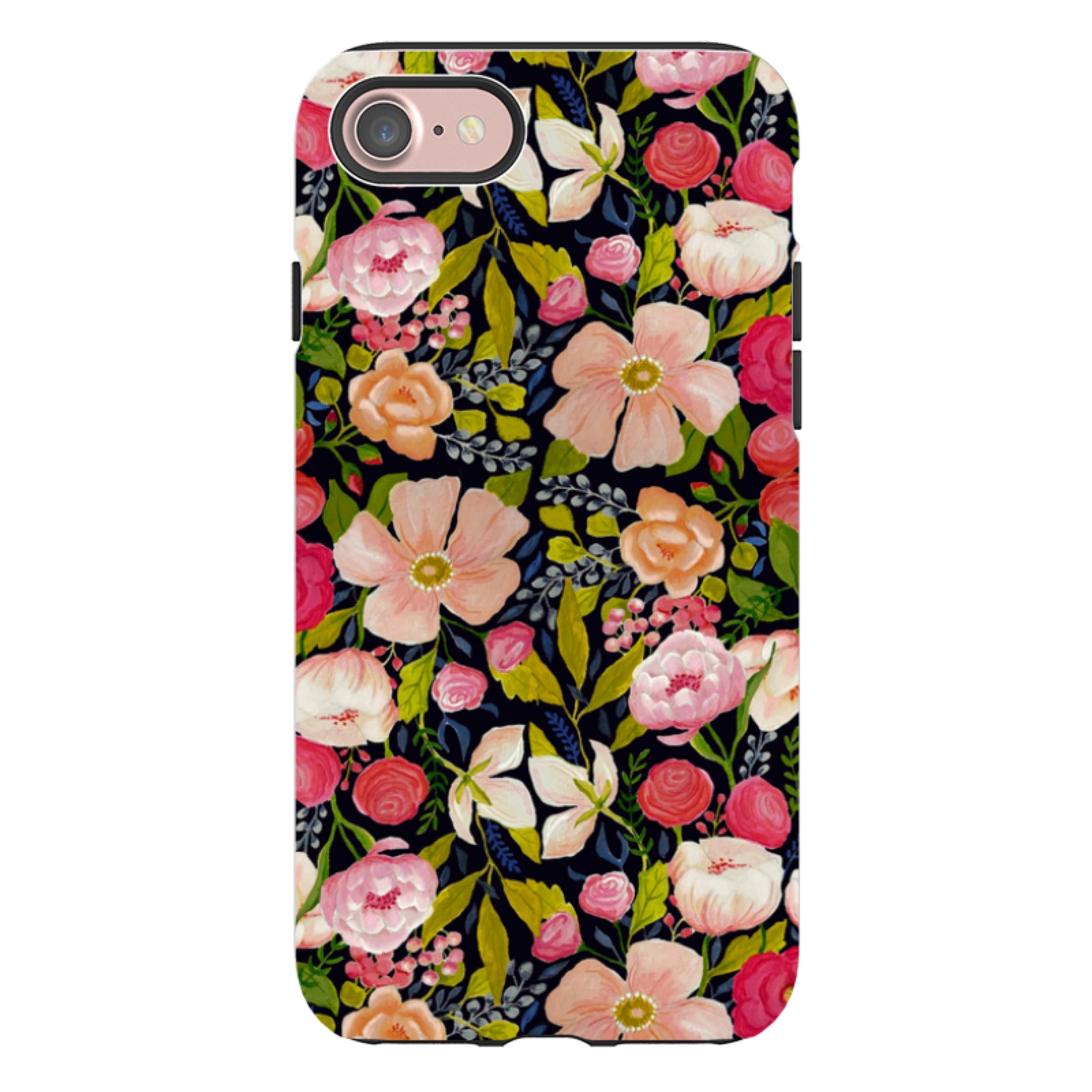iPhone Tough Case - Vintage Roses By Bex Parkin