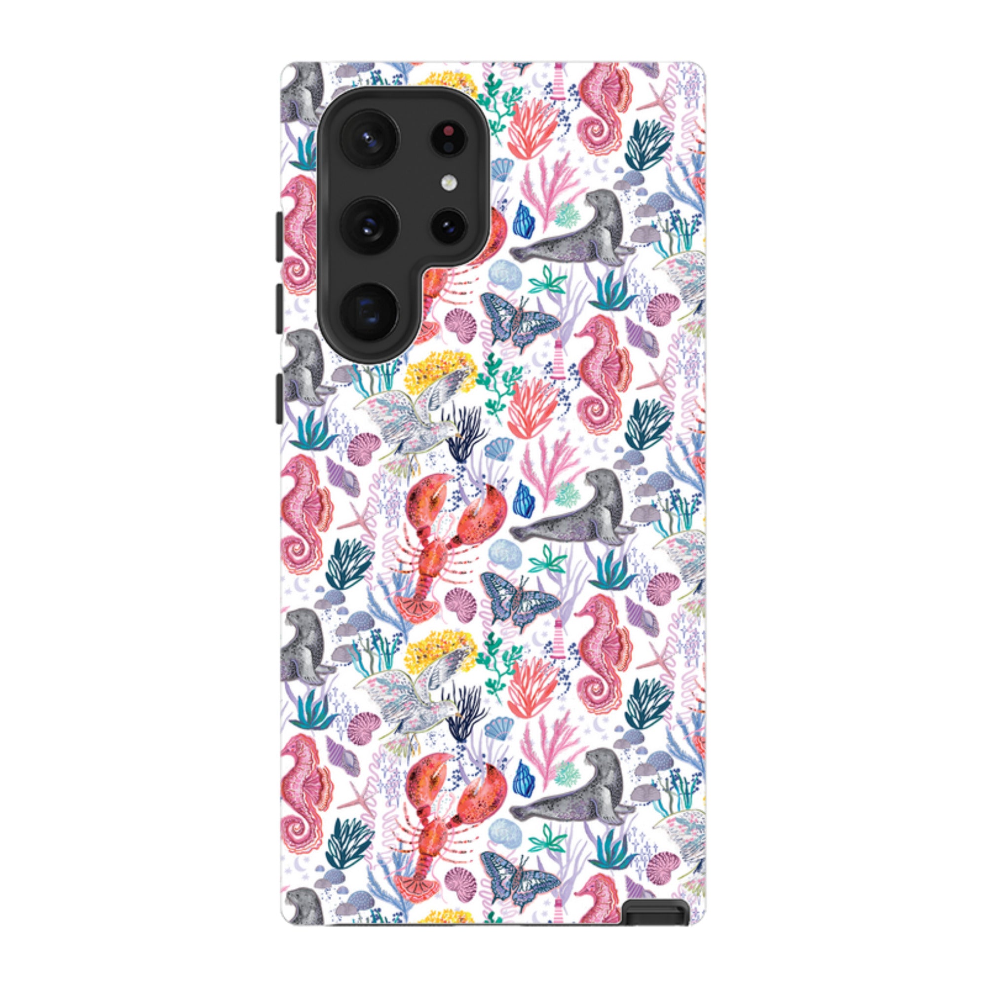 Samsung Tough  Case - Coastline Pattern B By Emma Frances Grant